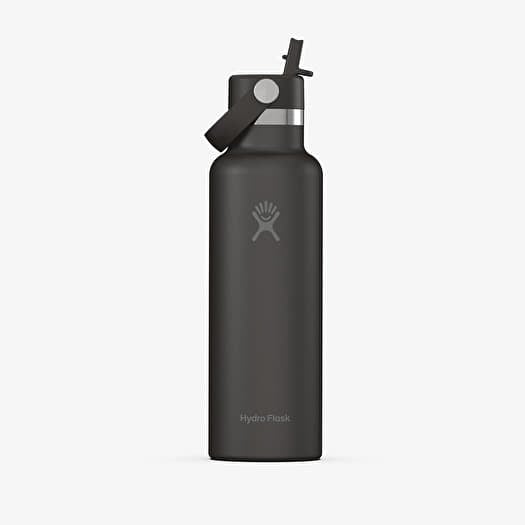 Hydro Flask 621ml Standard Flex Straw Cap Black
