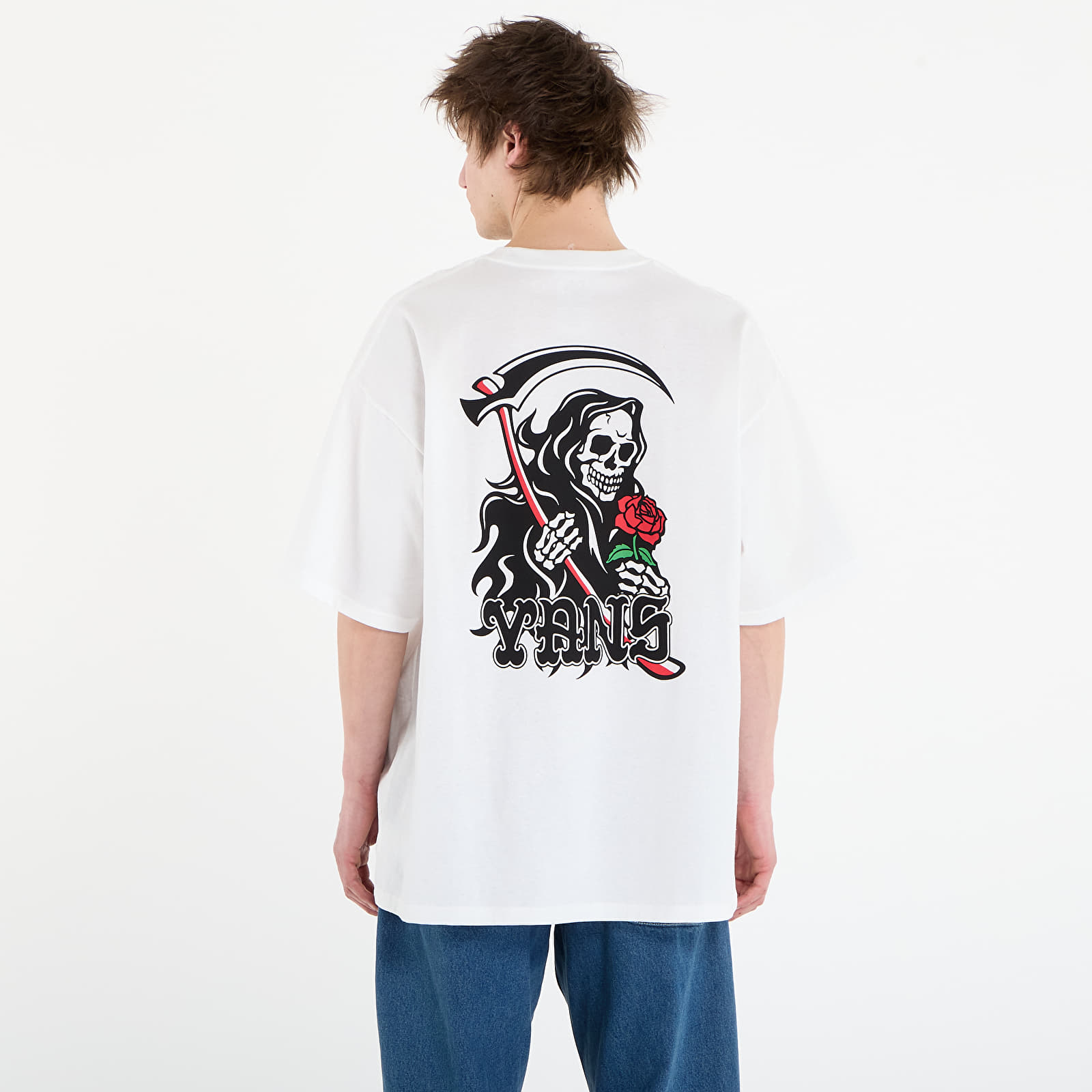 T-shirts för män Vans So Long Reaper SS Tee White