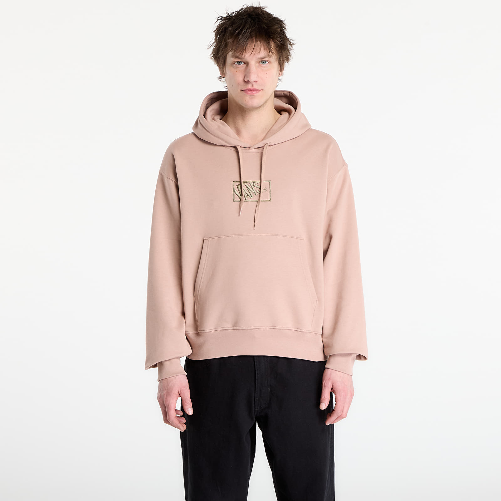 Суитшърт Vans Blocked Box PO Hoodie Warm Taupe M