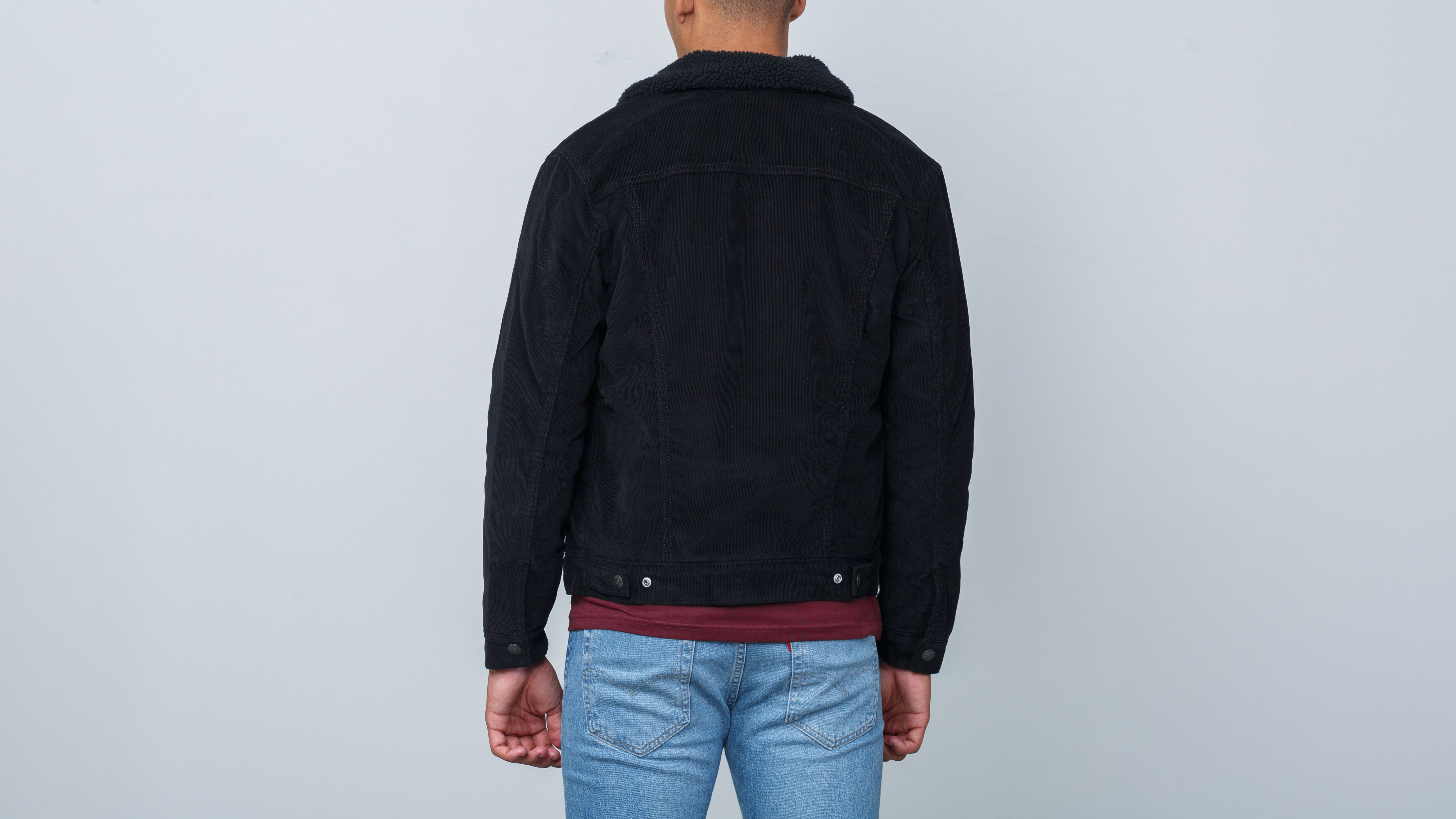 Jackets Levi's® Type 3 Sherpa Trucker Jacket Black Cord