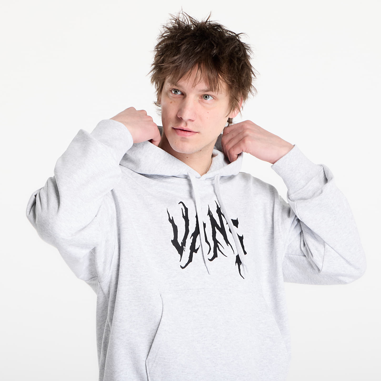 Hoodies für Männer Vans They Are Just Shoes Loose PO Hoodie Light Grey Heather
