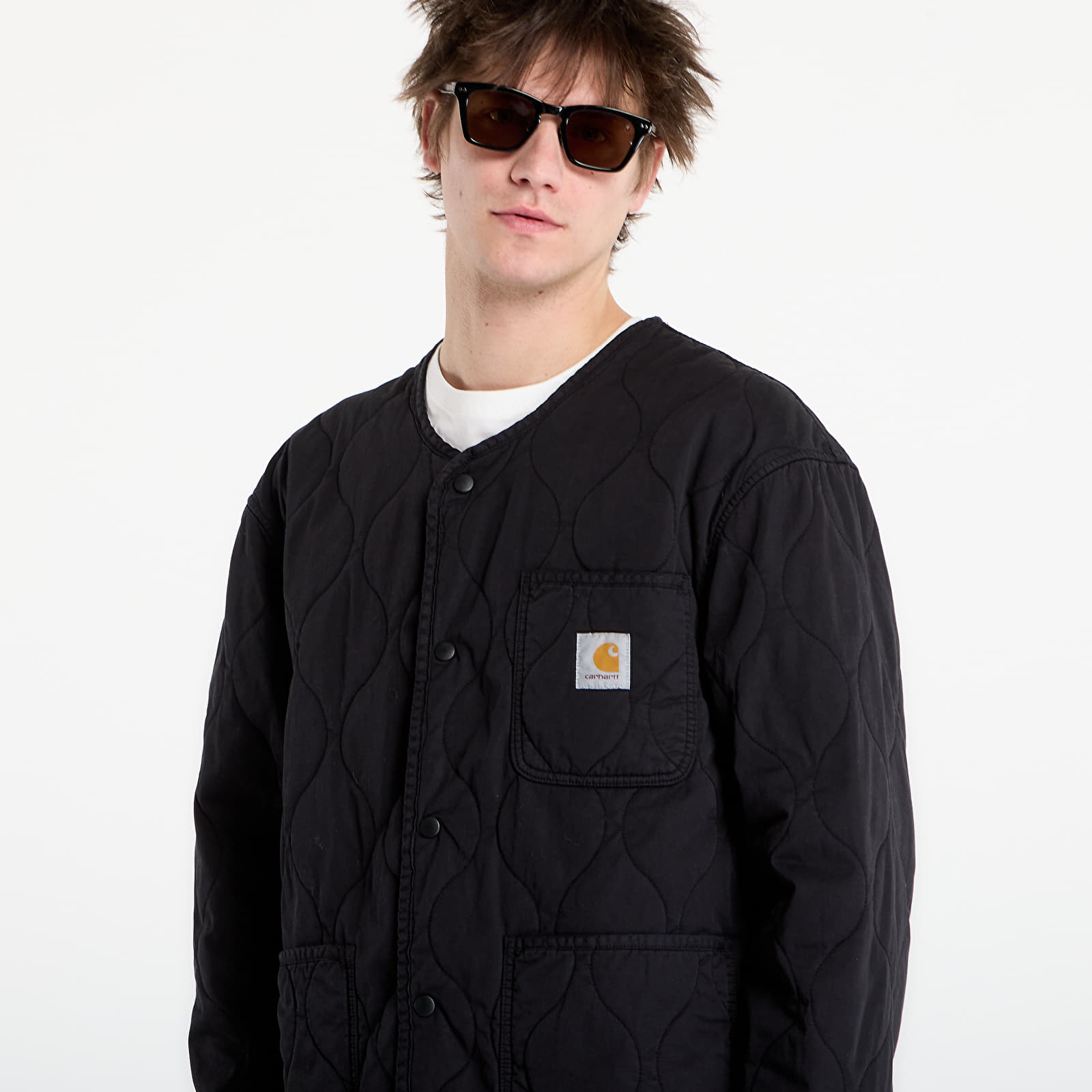 Pánské bundy Carhartt WIP Skyton Liner Black