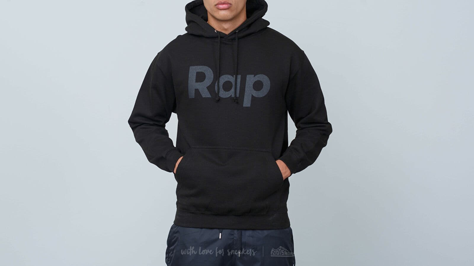 Hoodies and sweatshirts  RAP Hoodie Black/ Black