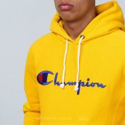 Baby yellow champion hoodie hotsell