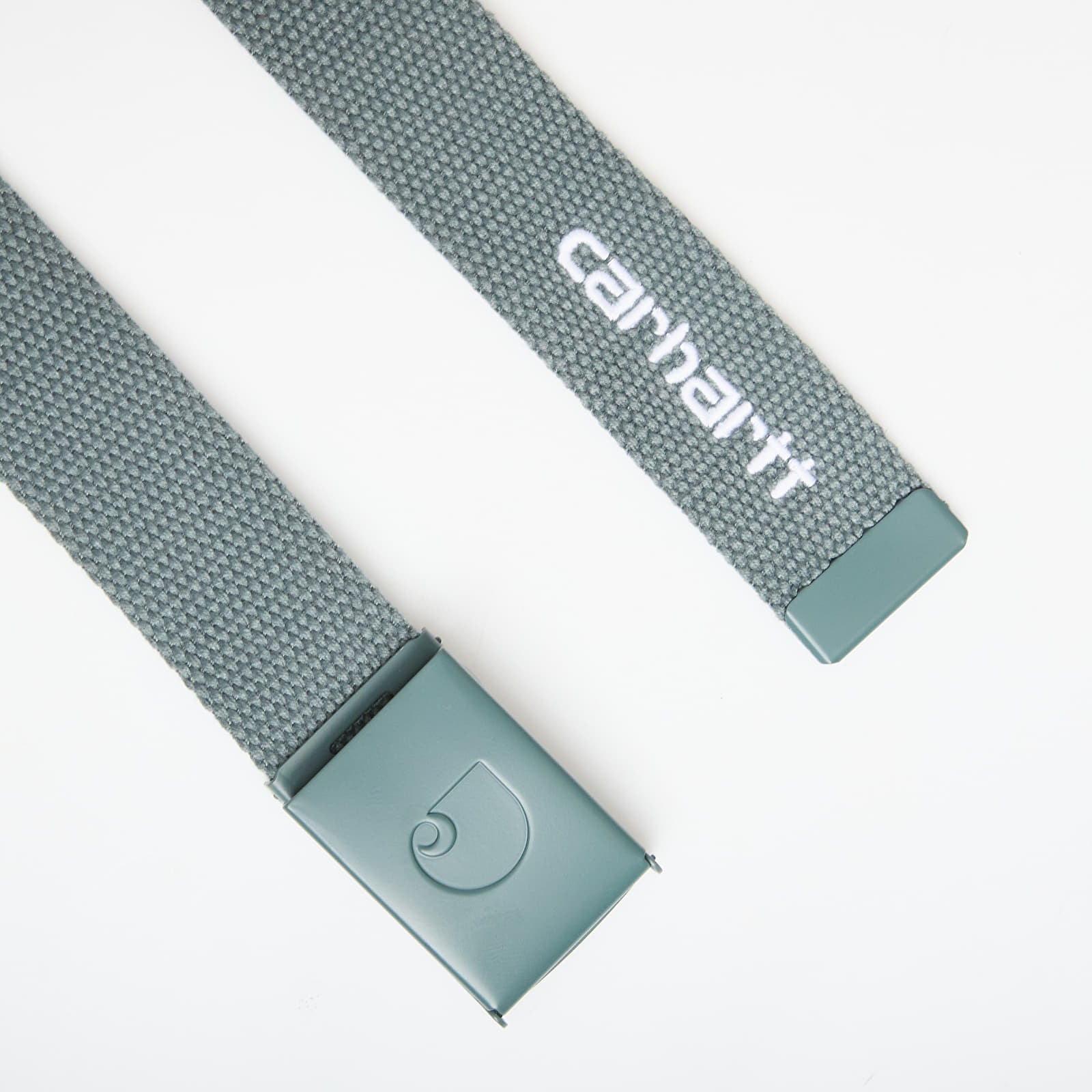 Belts Carhartt WIP C-Logo Belt Tonal Velvet Green/ White