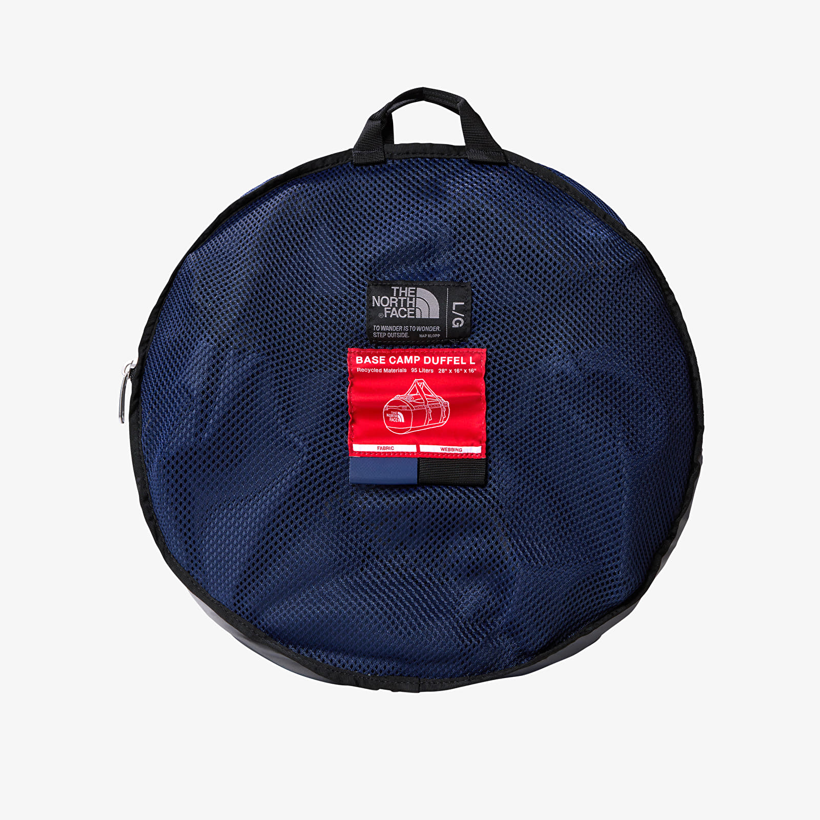 Duffle bag The North Face Base Camp Duffel - L Summit Navy/ TNF Black