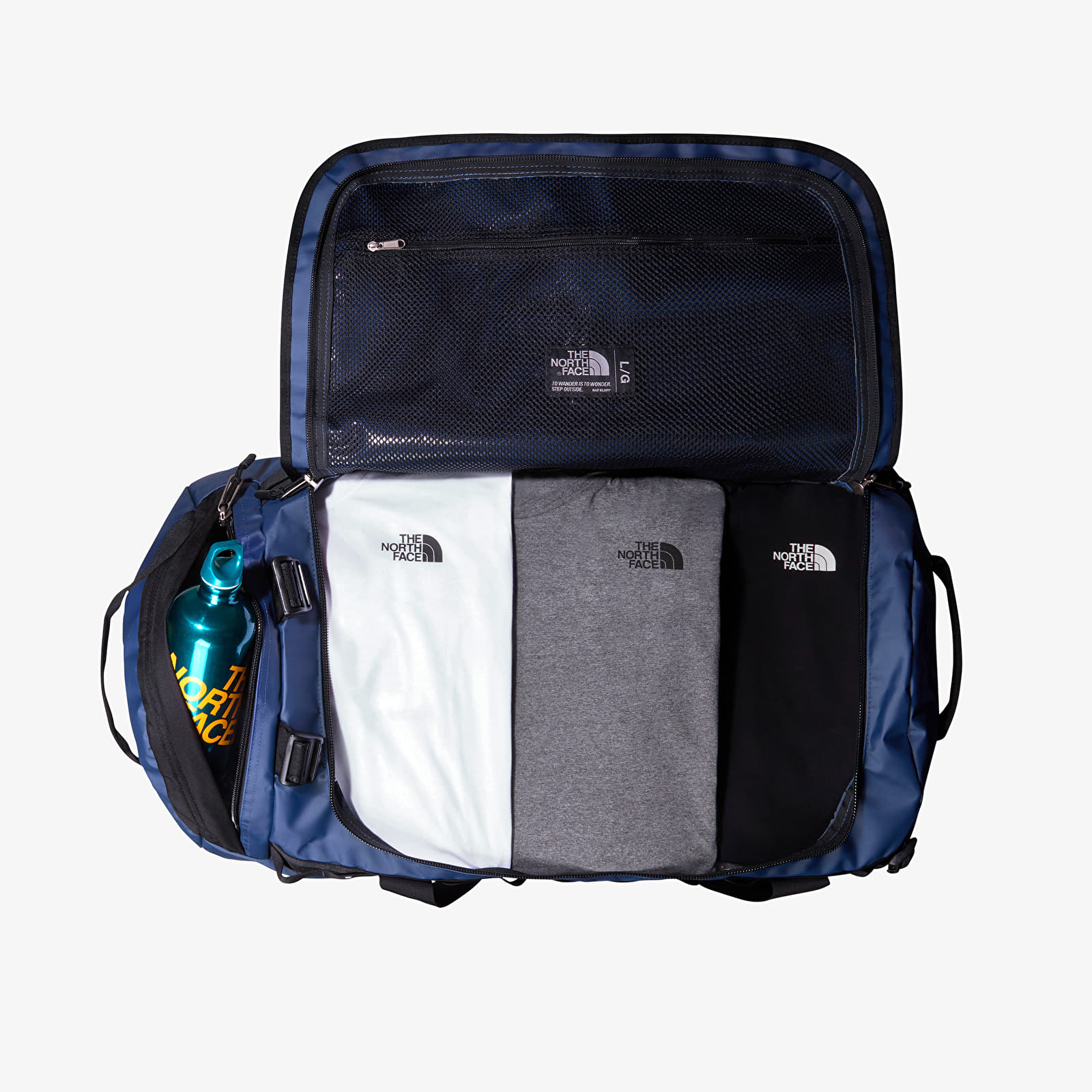 Duffle bag The North Face Base Camp Duffel - L Summit Navy/ TNF Black
