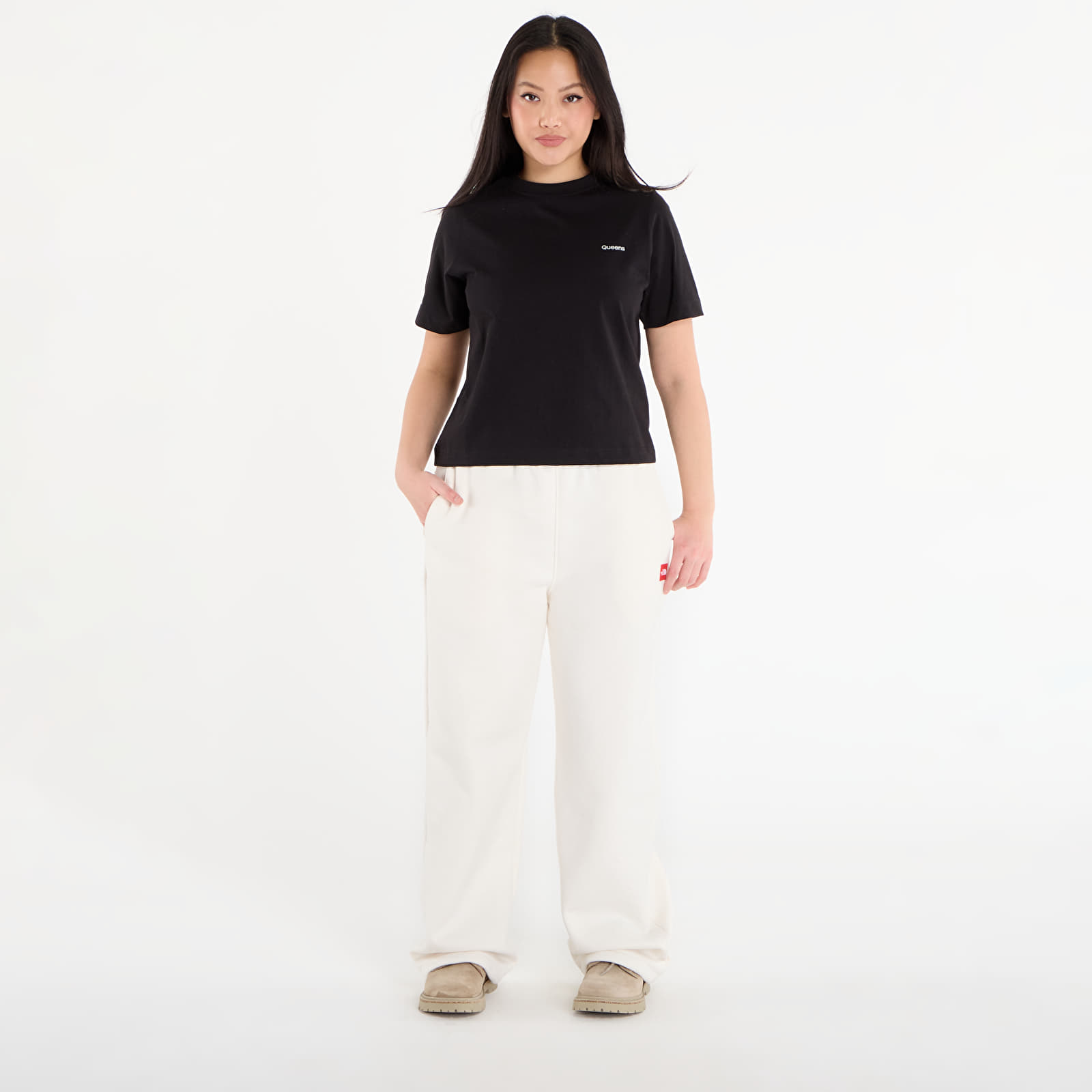 Jogginghosen für Frauen The North Face Redbox Sweatpants White Dune