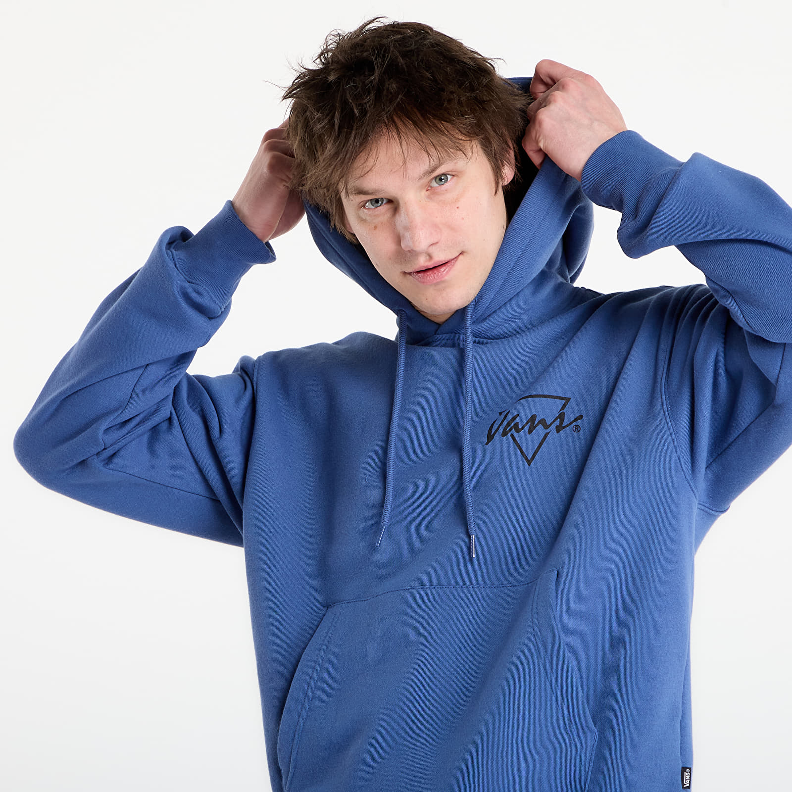 Sudaderas con capucha para hombre Vans Palm Drive Pullover True Navy