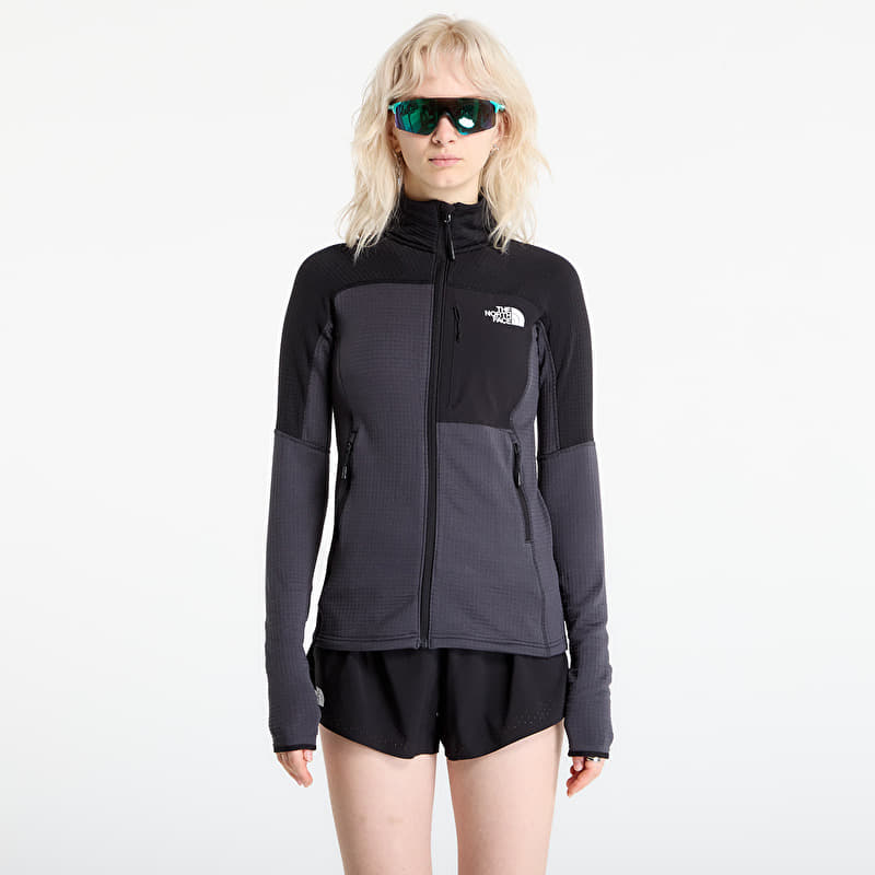 Sweatshirt The North Face Polartec Powergrid Stormgap Jacket Asphalt Grey/ TNF Black