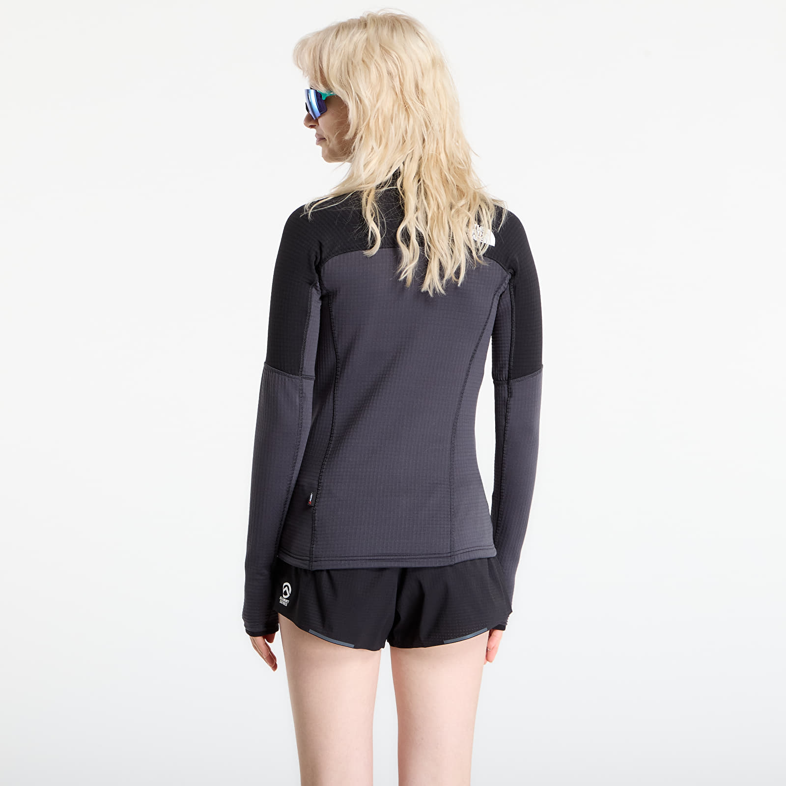 Hettegensere og sweatshirts The North Face Polartec Powergrid Stormgap Jacket Asphalt Grey/ TNF Black