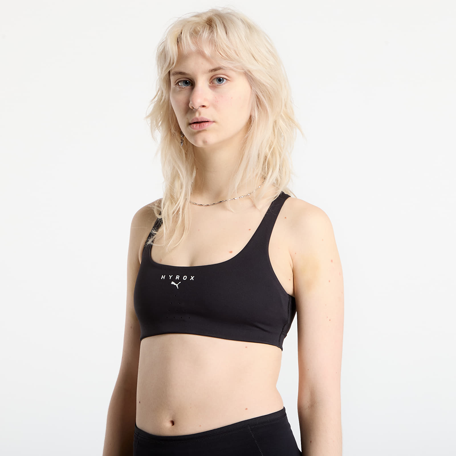 BHs Puma W Puma x HYROX Tech Bra Puma Black/ Small Cat