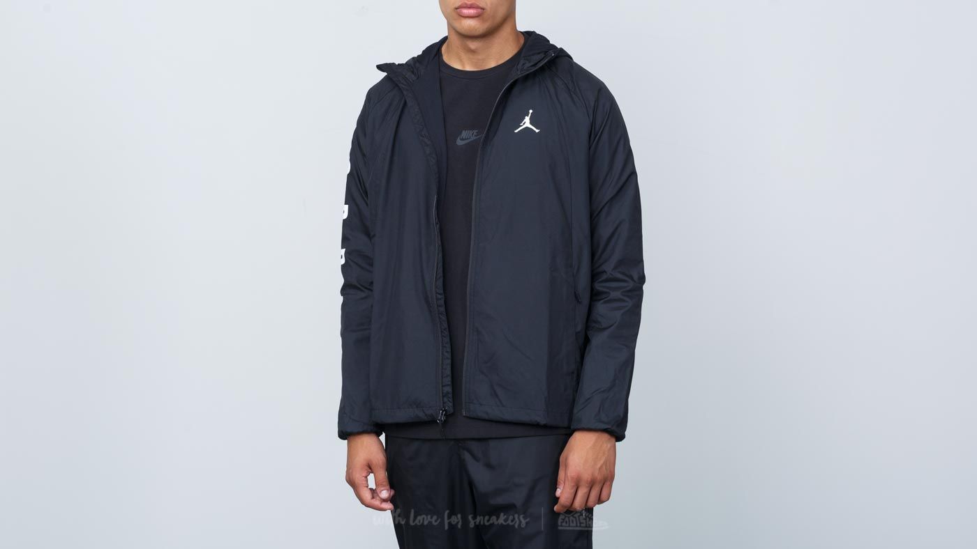 Jackets Jordan Sportswear Wings GFX Windbreaker Jacket Black