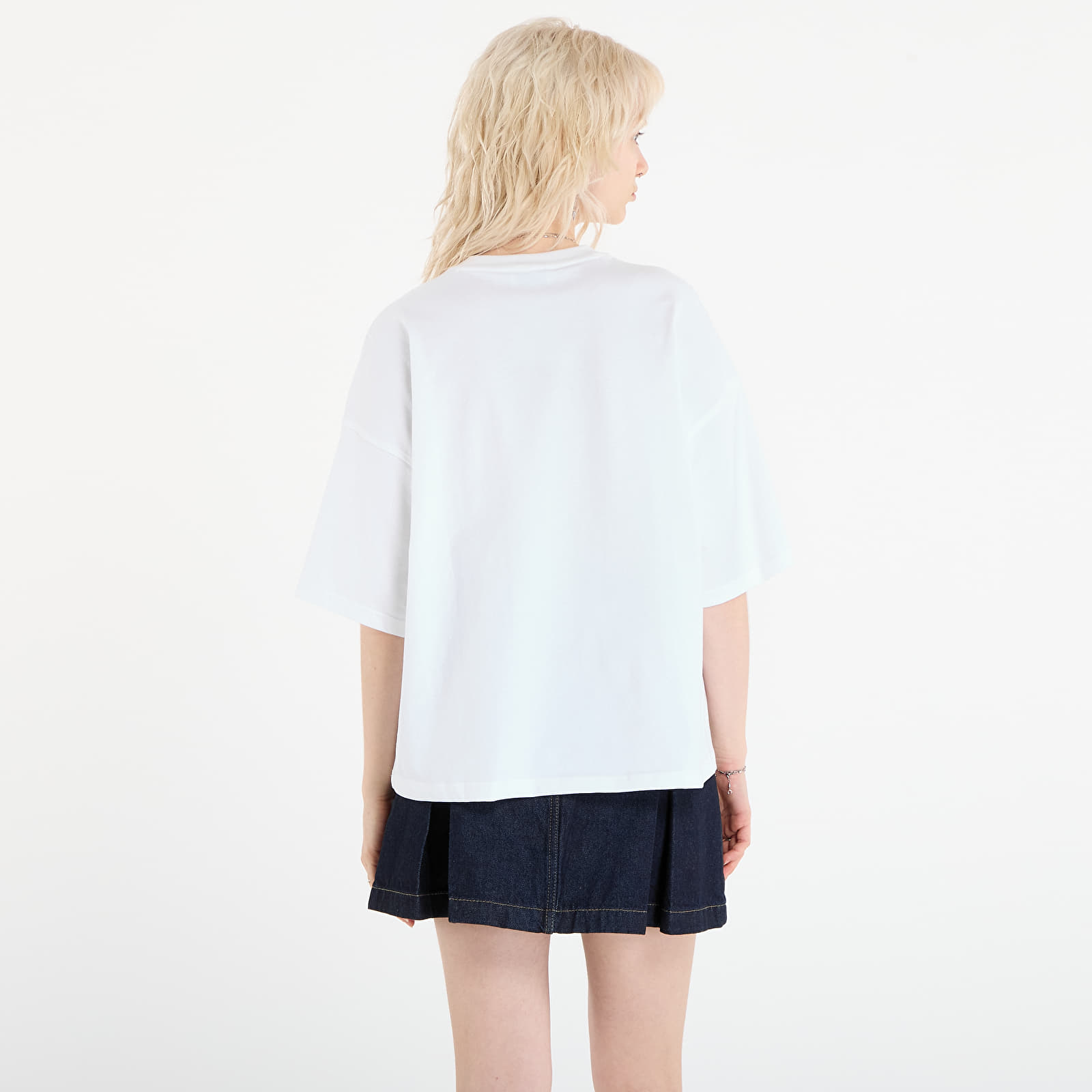 T-Shirts Calvin Klein Jeans Ss Woven Label Overs Tee White