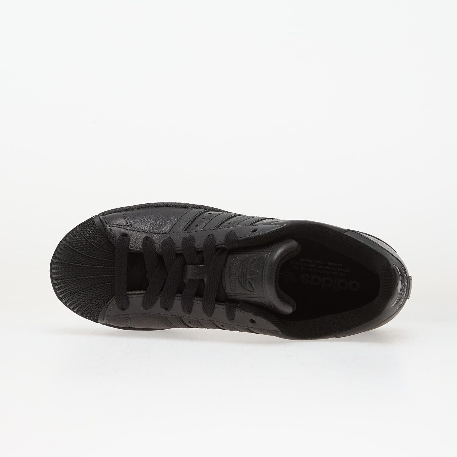 Sko til kvinder adidas Superstar II W Carbon/ Core Black/ Gold Metallic