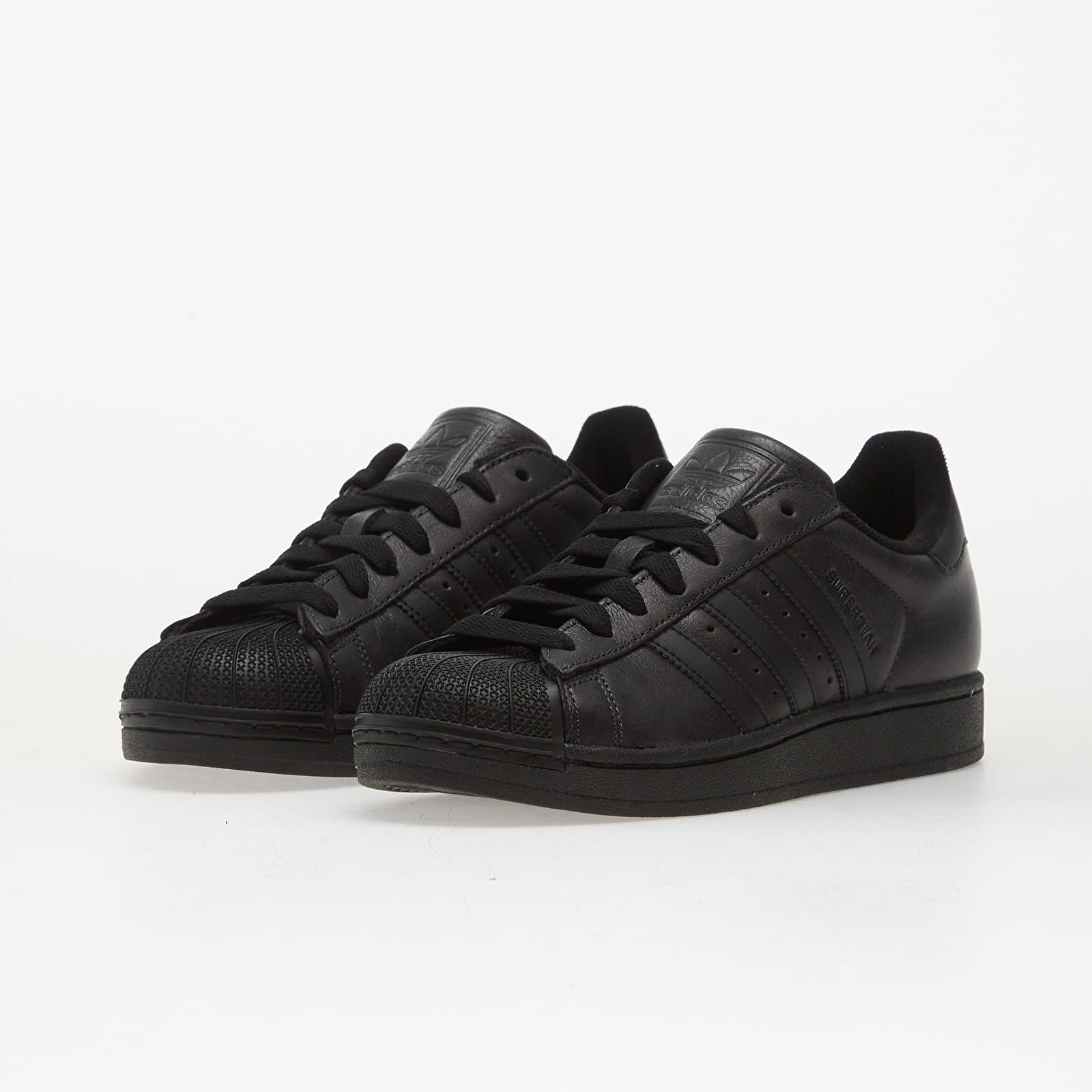 Sko til kvinder adidas Superstar II W Carbon/ Core Black/ Gold Metallic