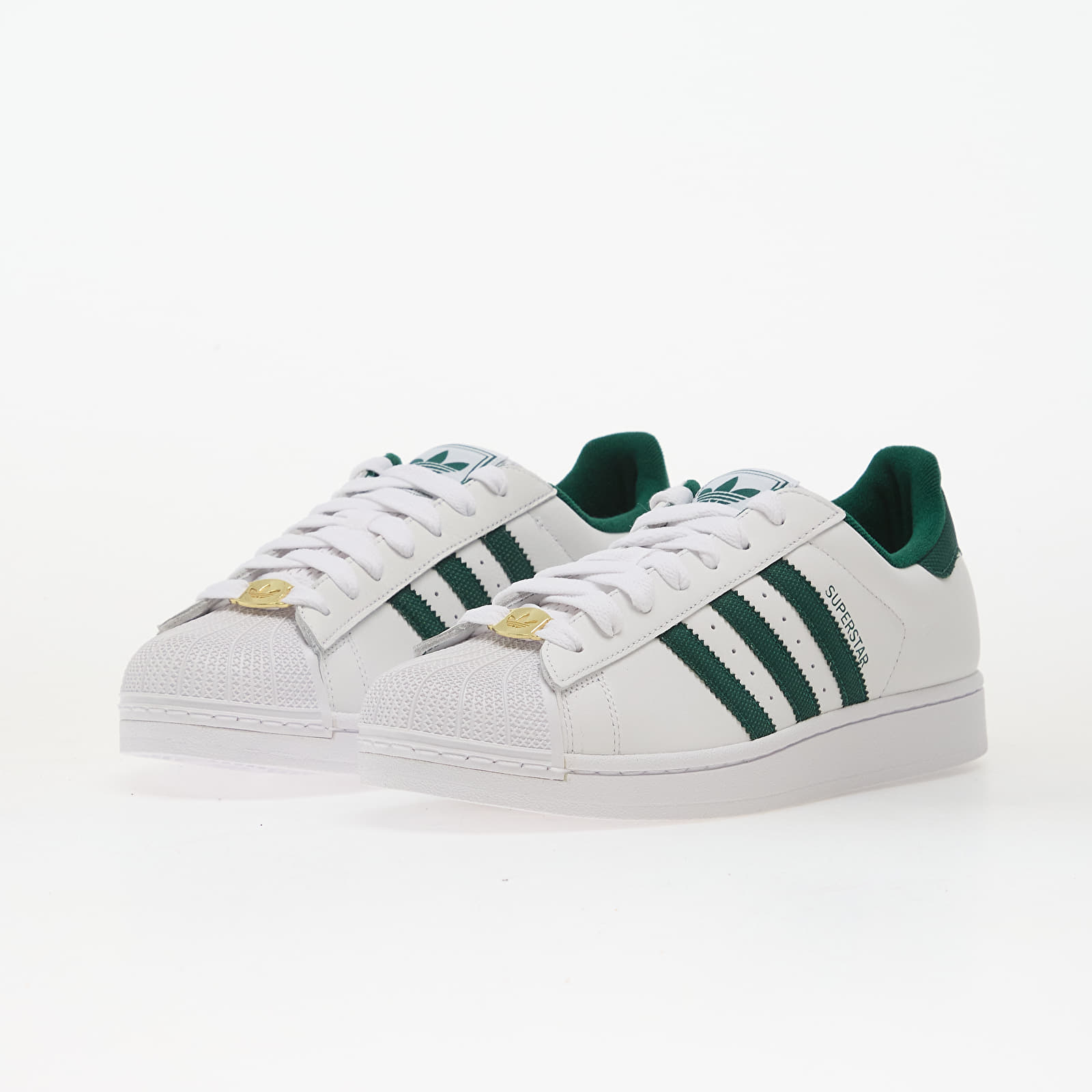 Buty męskie adidas Superstar II Ftw White/ Collegiate Green/ Gold Metallic