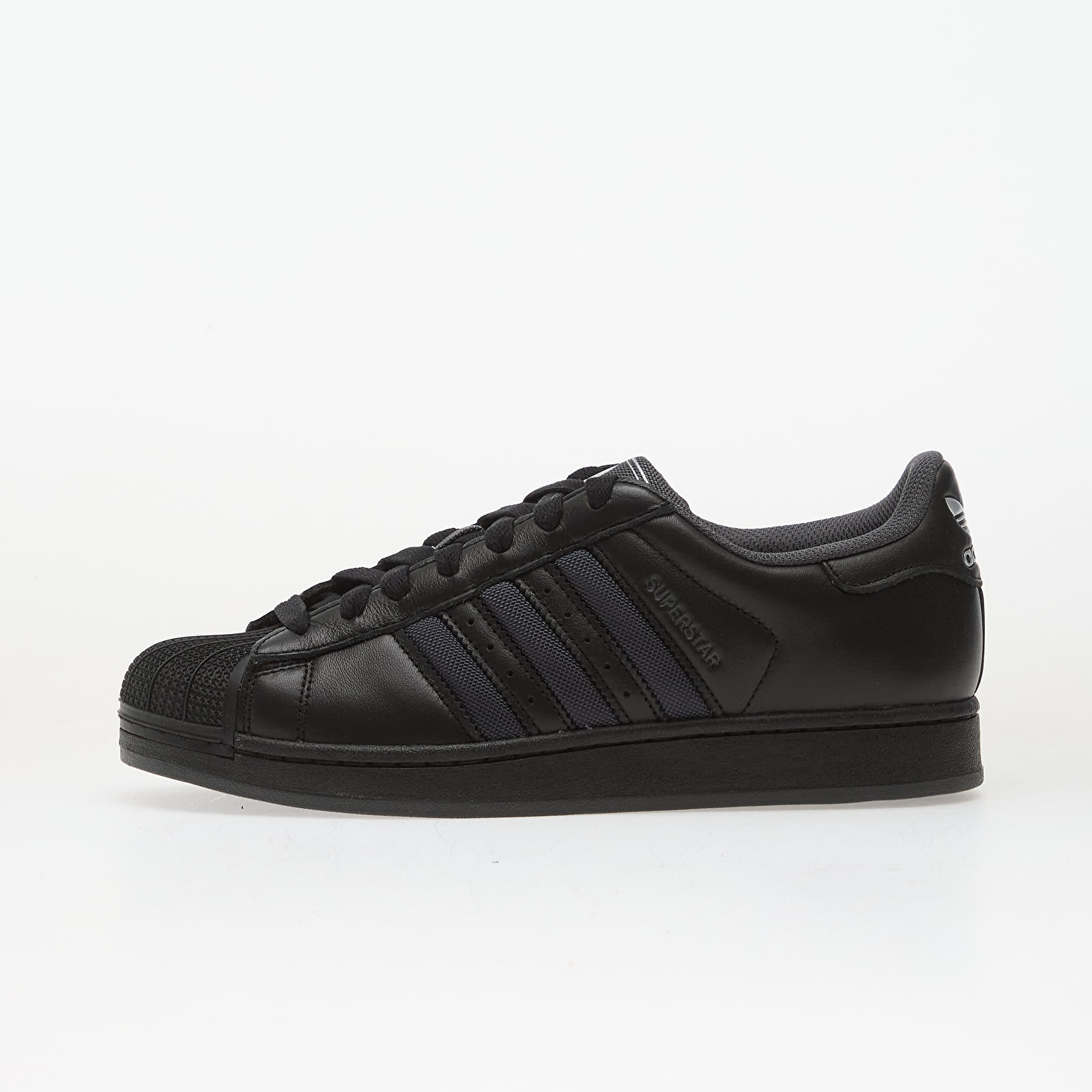 Pánske tenisky a topánky adidas Superstar II Core Black/ Grey Six/ Silver Metallic