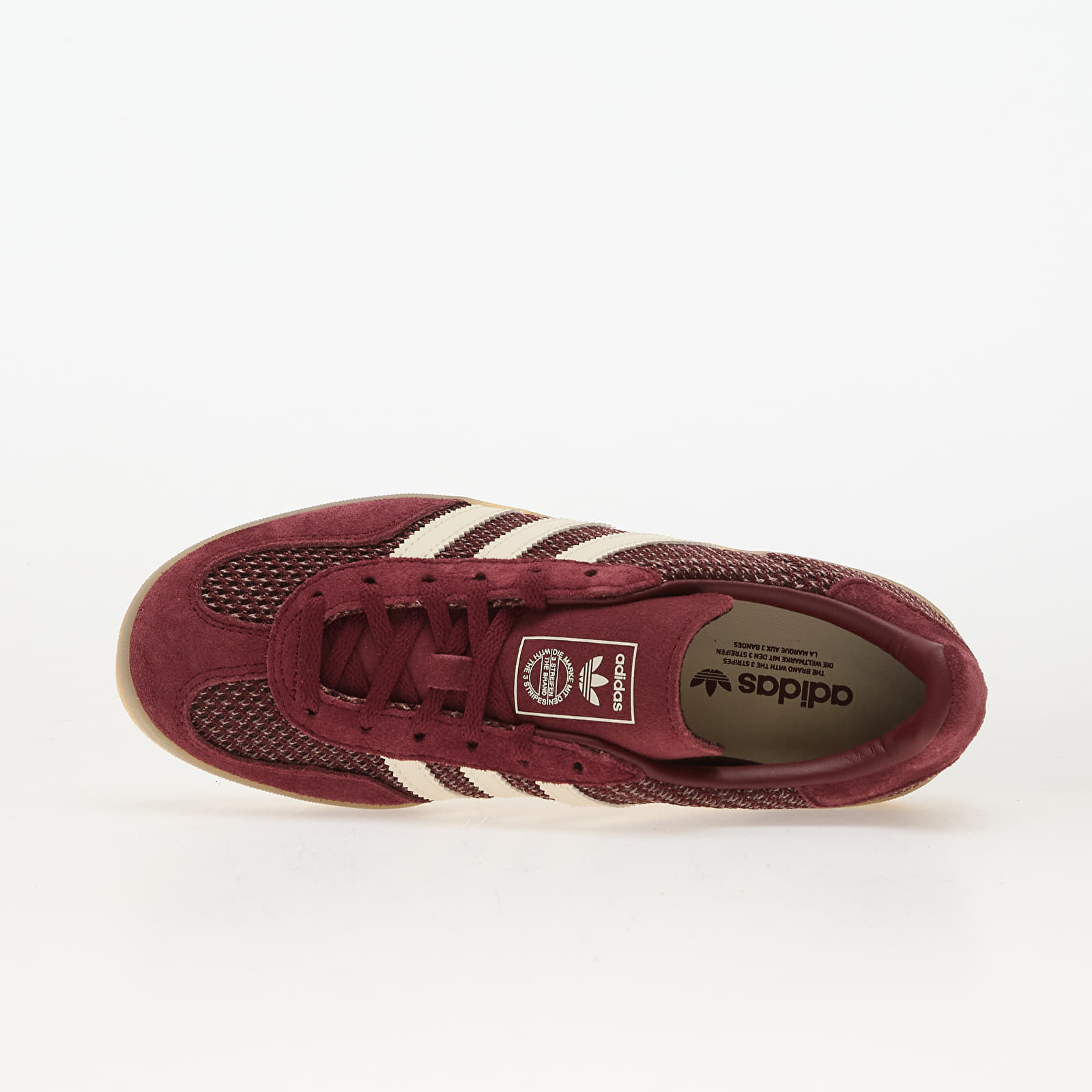 Women's shoes adidas Gazelle Indoor W Shadow Red/ Wonder Beige/ Shadow Red