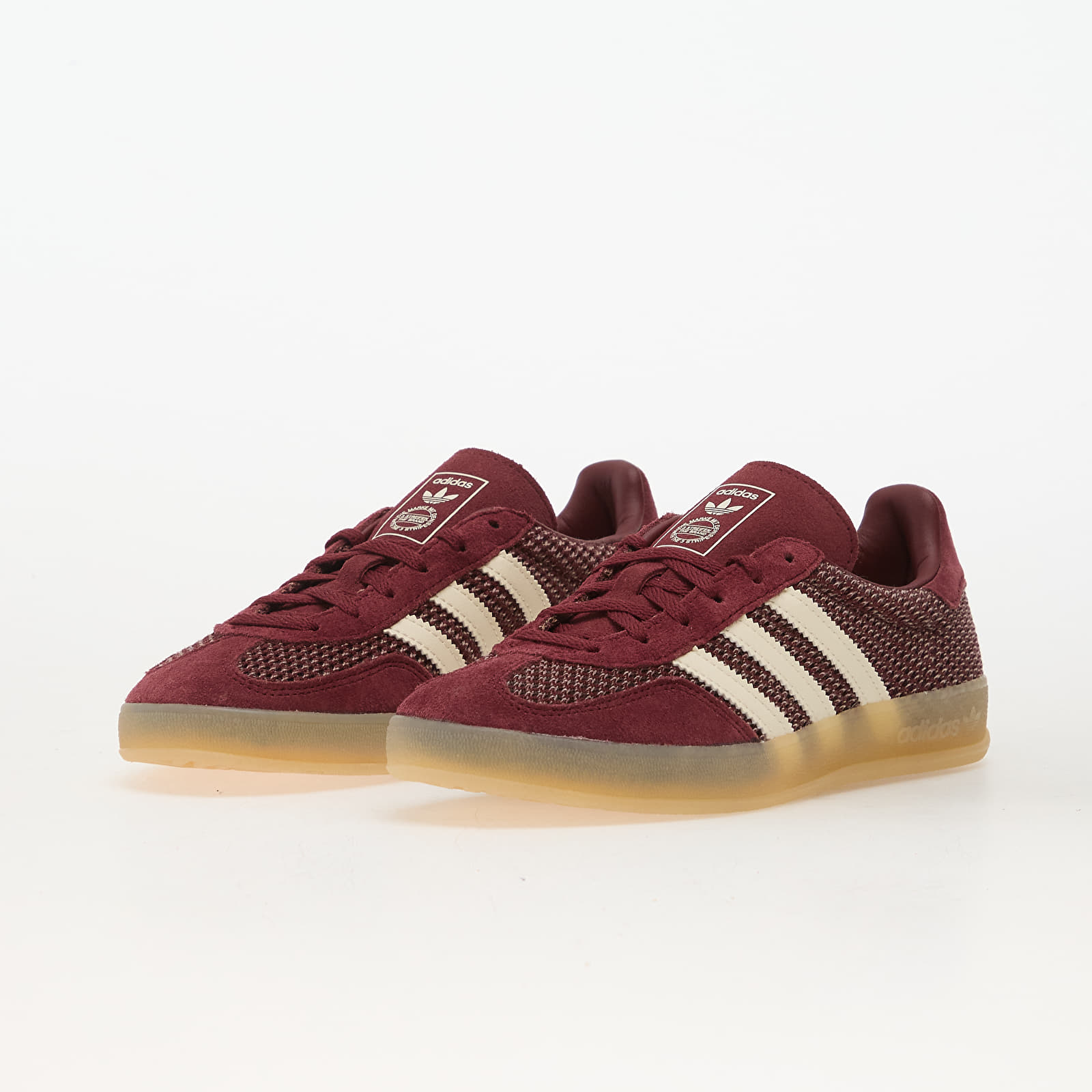 Women's shoes adidas Gazelle Indoor W Shadow Red/ Wonder Beige/ Shadow Red