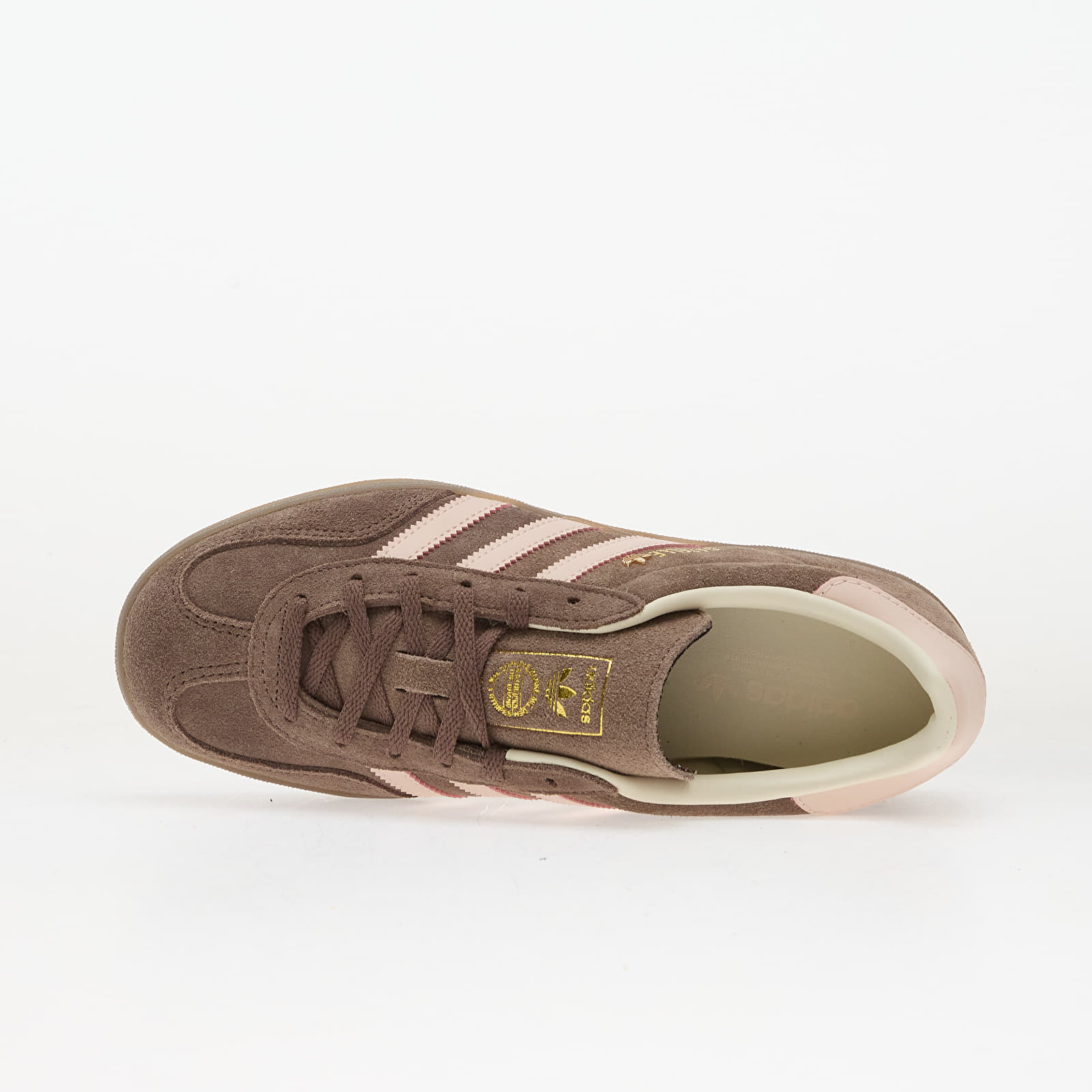 Damesschoenen adidas Gazelle Indoor W Earth Strata/ Wonder Aqua/ Gum5