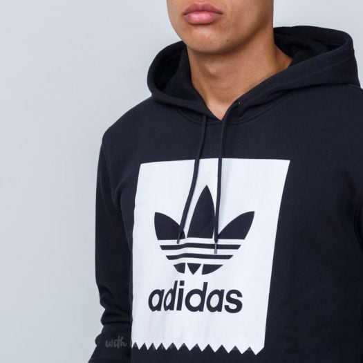 Adidas trefoil store solid hoodie