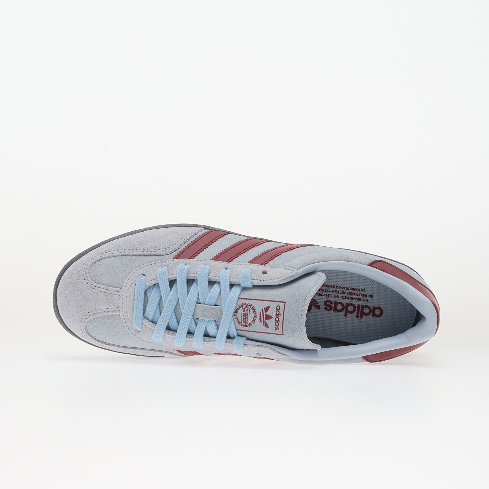 Men's shoes adidas Gazelle Indoor Clear Sky/ Noble Maroon/ Crsk