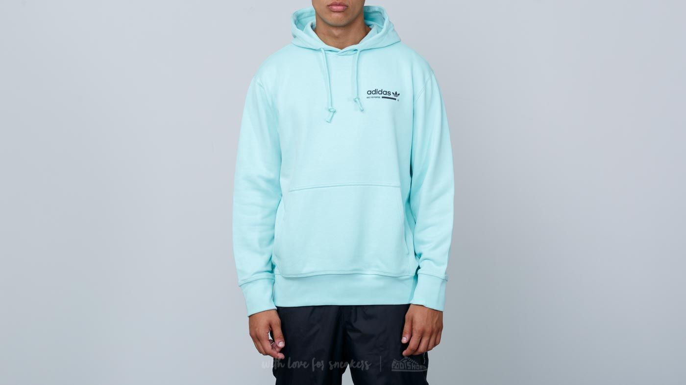 Hoodies and sweatshirts adidas Kaval Hoodie Turquoise