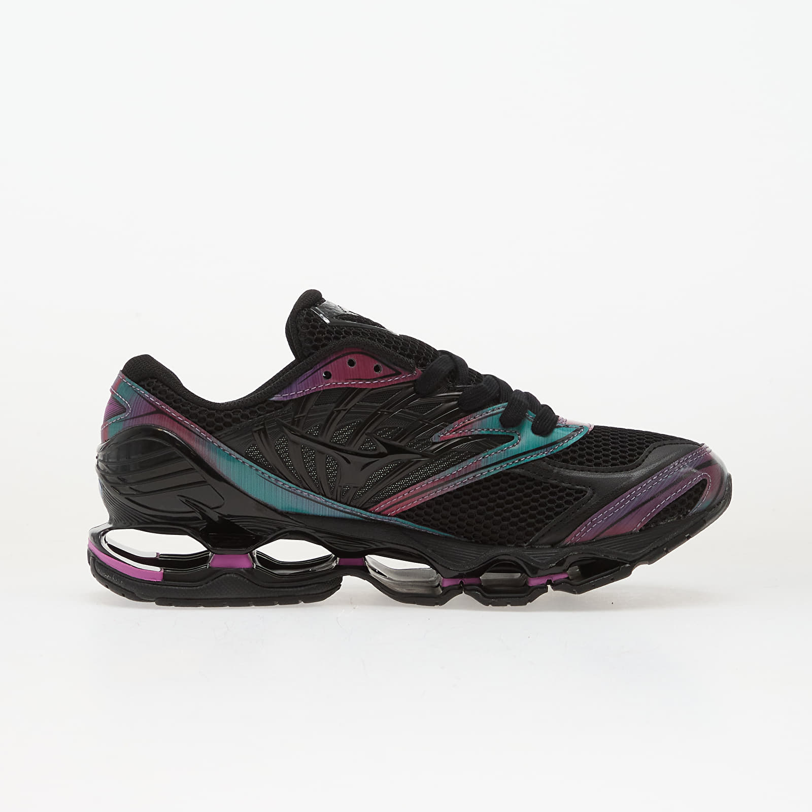 Herren Sneaker und Schuhe Mizuno Wave Prophecy Ls (U) Indigo/ Black/ Cattleya Orchid