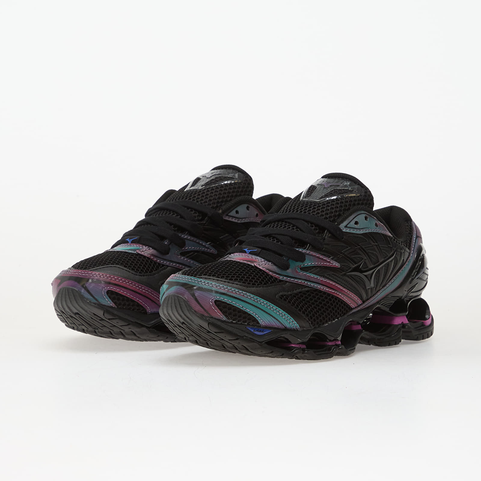 Herren Sneaker und Schuhe Mizuno Wave Prophecy Ls (U) Indigo/ Black/ Cattleya Orchid