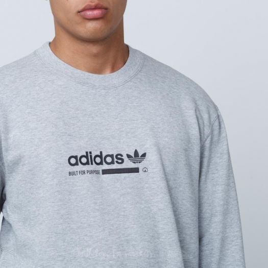 Sweatjacken und Sweatshirts adidas Kaval Crewneck Medium Grey Heather Footshop