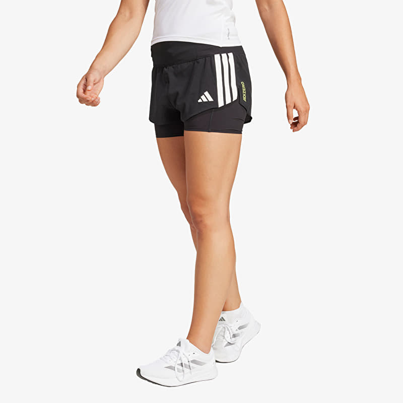 Шорты adidas Adizero Running 2-In-1 Gel Pocket Shorts Black