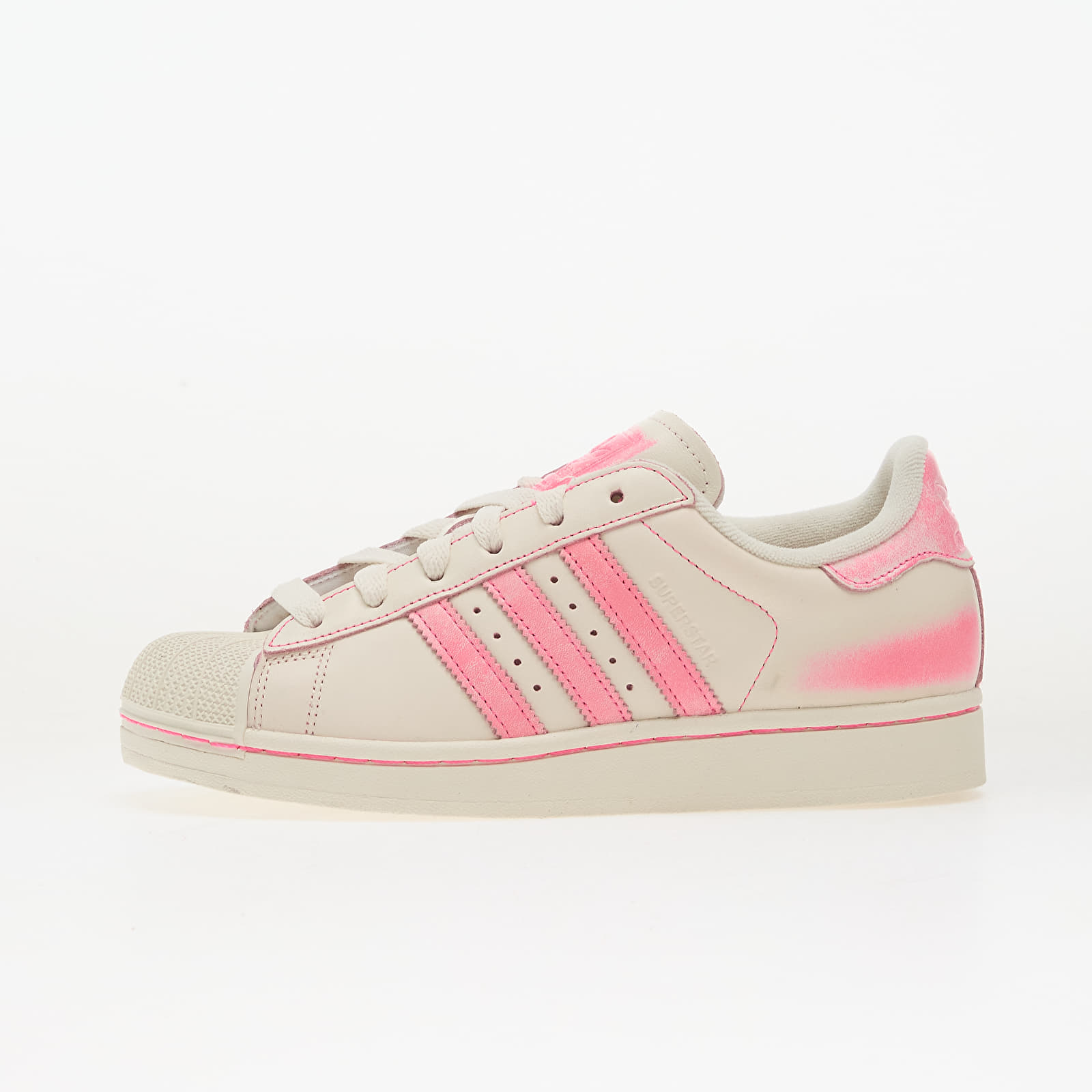 Naisten kengät adidas Superstar II W Off White/ Off White/ Lucid Pink
