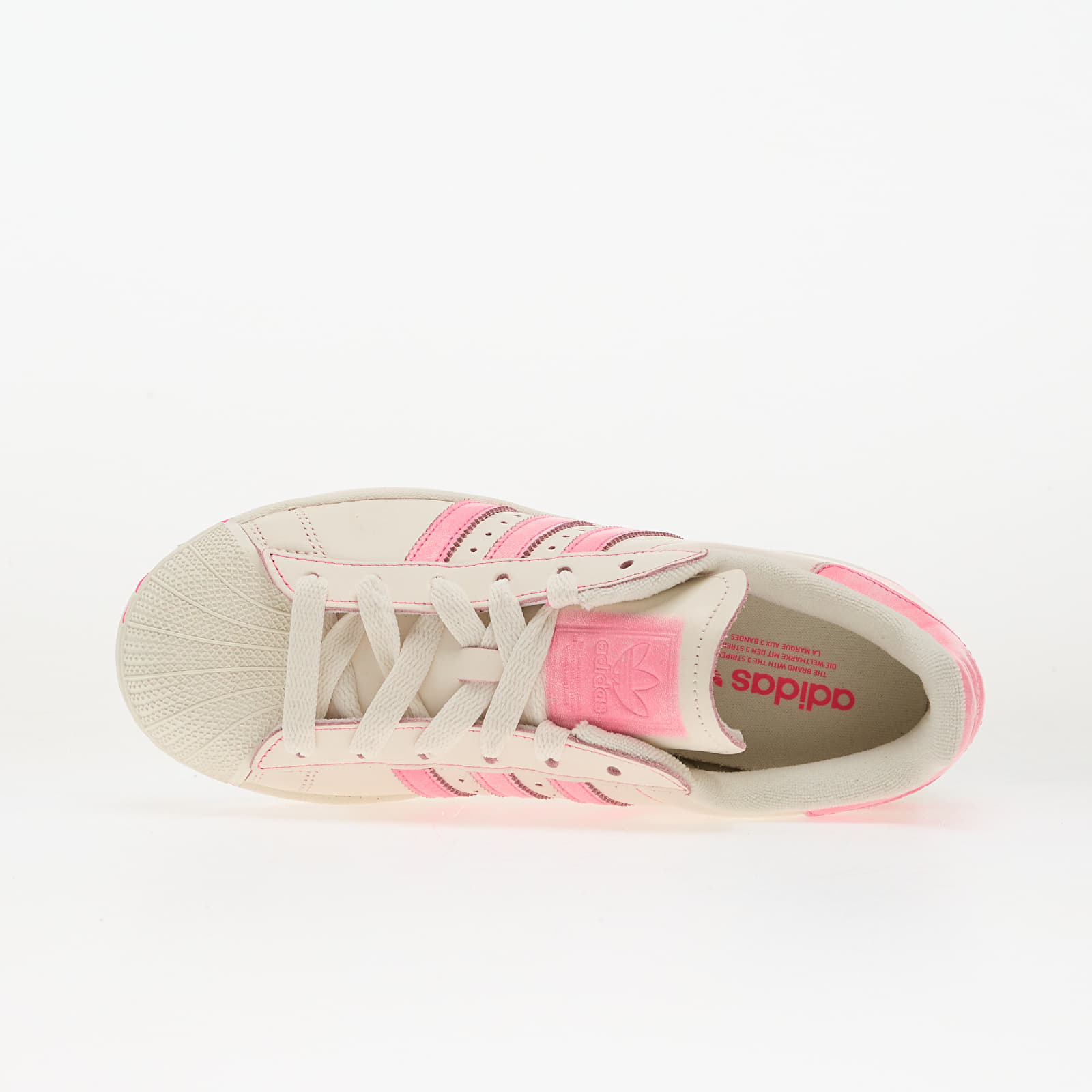 Naisten kengät adidas Superstar II W Off White/ Off White/ Lucid Pink