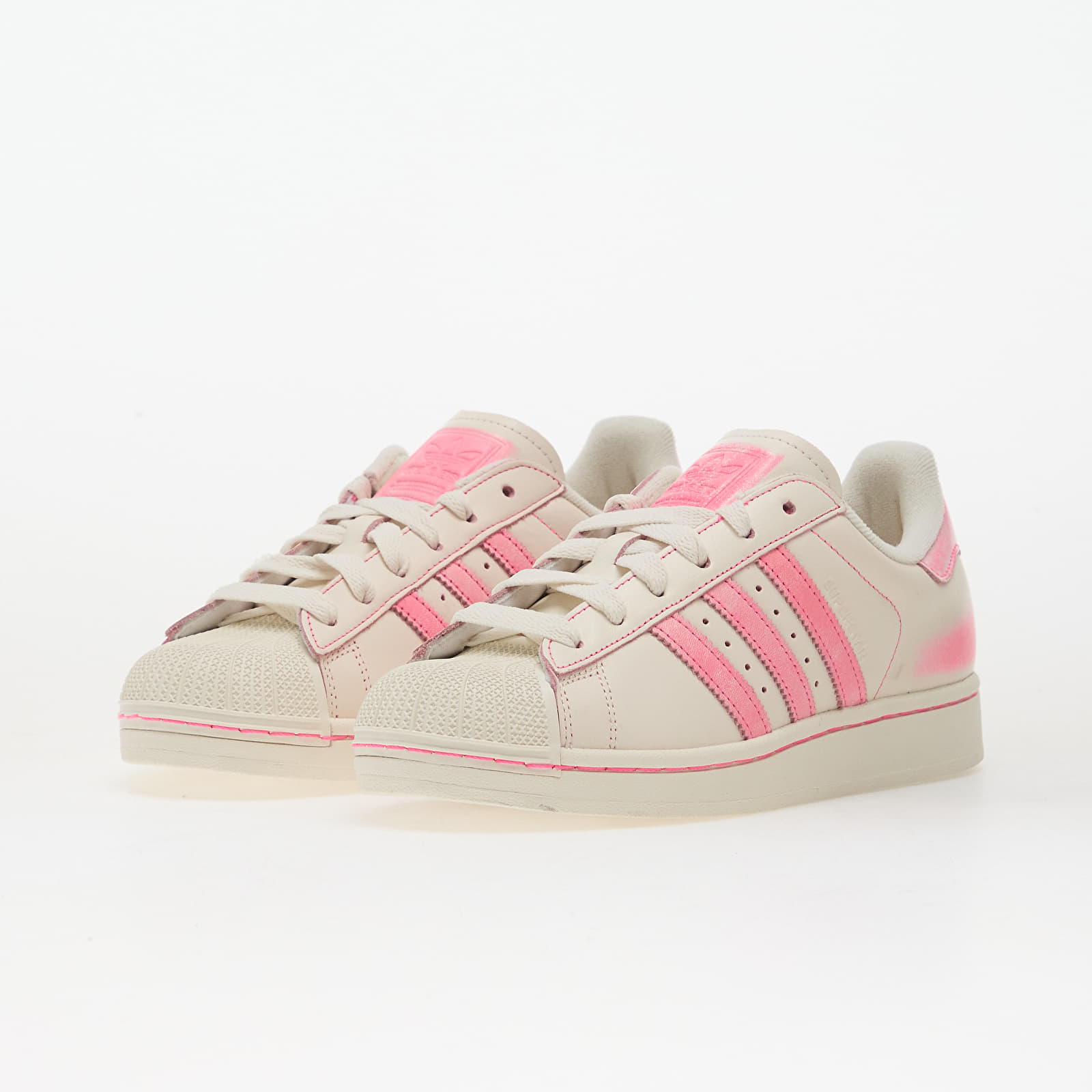 Naisten kengät adidas Superstar II W Off White/ Off White/ Lucid Pink