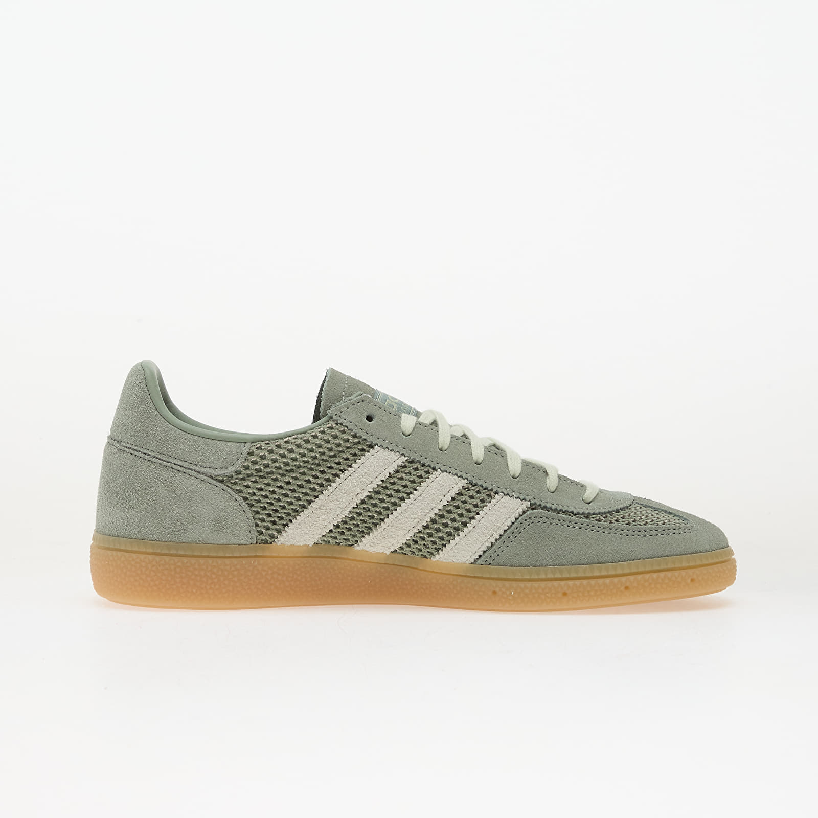 Damesko adidas Handball Spezial W Silver Green/ Linen Green/ Gum