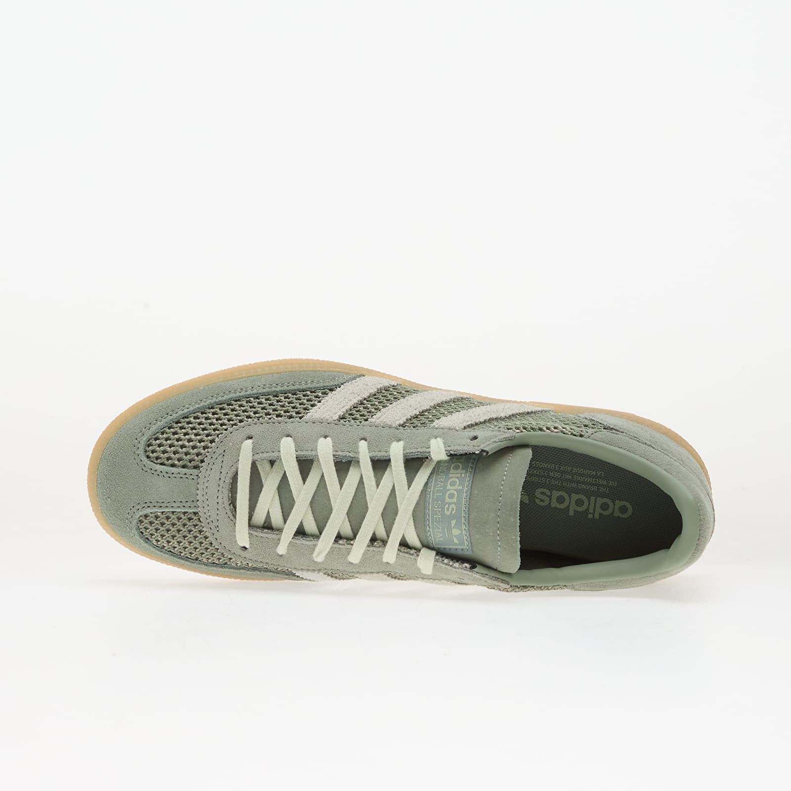 Damesko adidas Handball Spezial W Silver Green/ Linen Green/ Gum