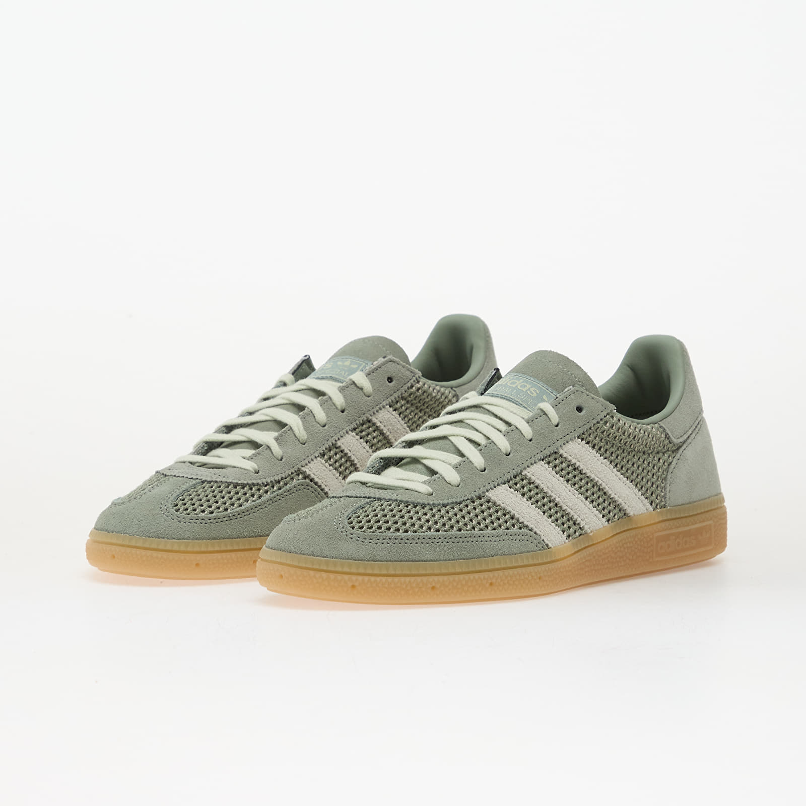 Damesko adidas Handball Spezial W Silver Green/ Linen Green/ Gum