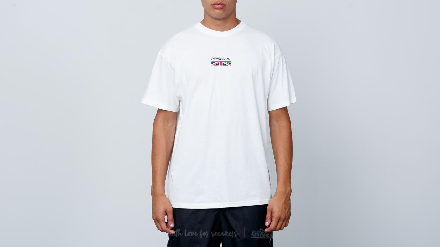 Camisetas REPRESENT Shortsleeve Logo Tee White