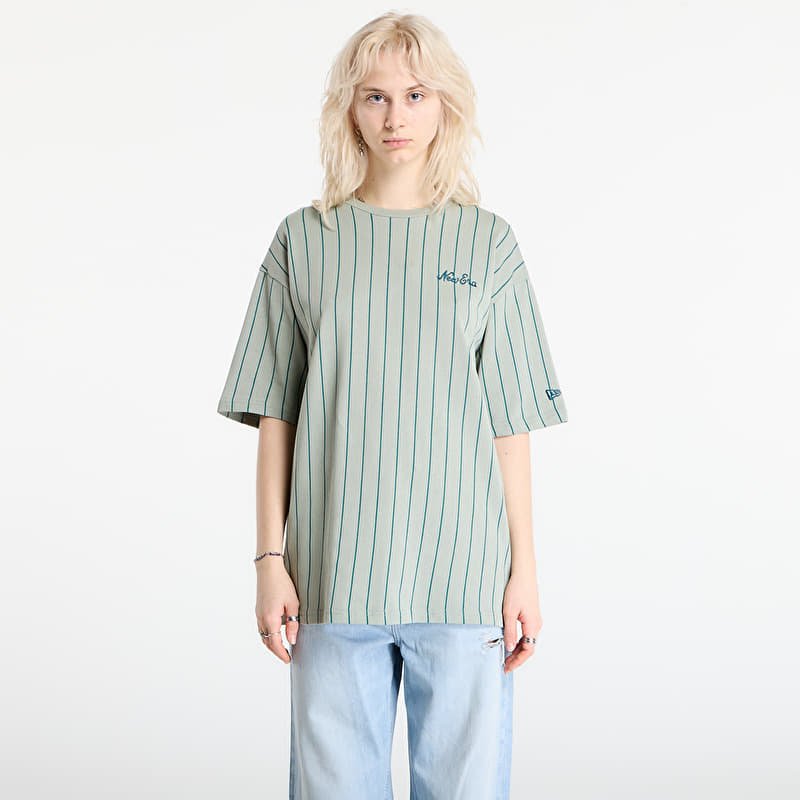 Marškinėliai New Era Pinstripe Os Tee UNISEX EVG