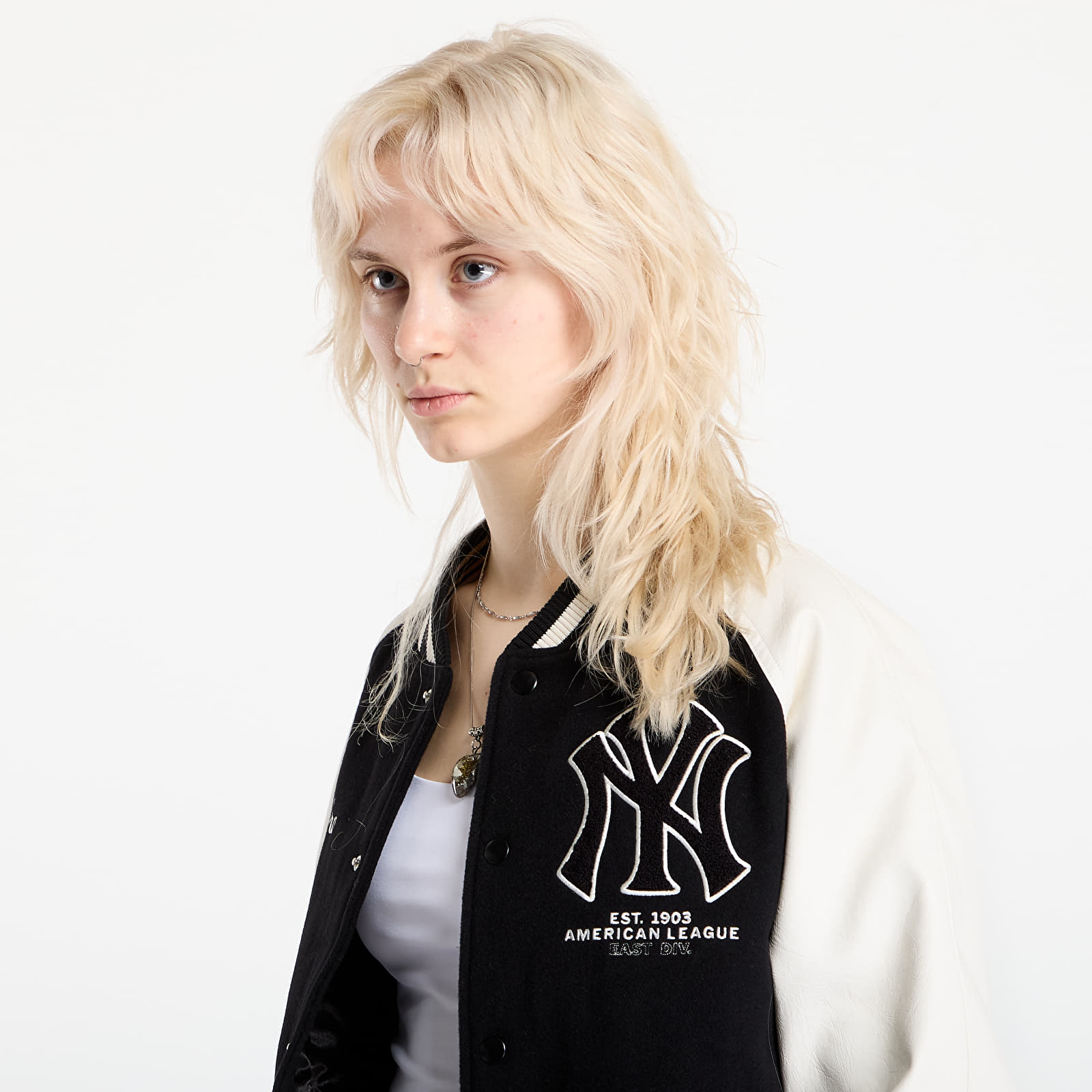 Ανδρικά σακάκια New Era MLB Varsity Jacket New York Yankees UNISEX Black