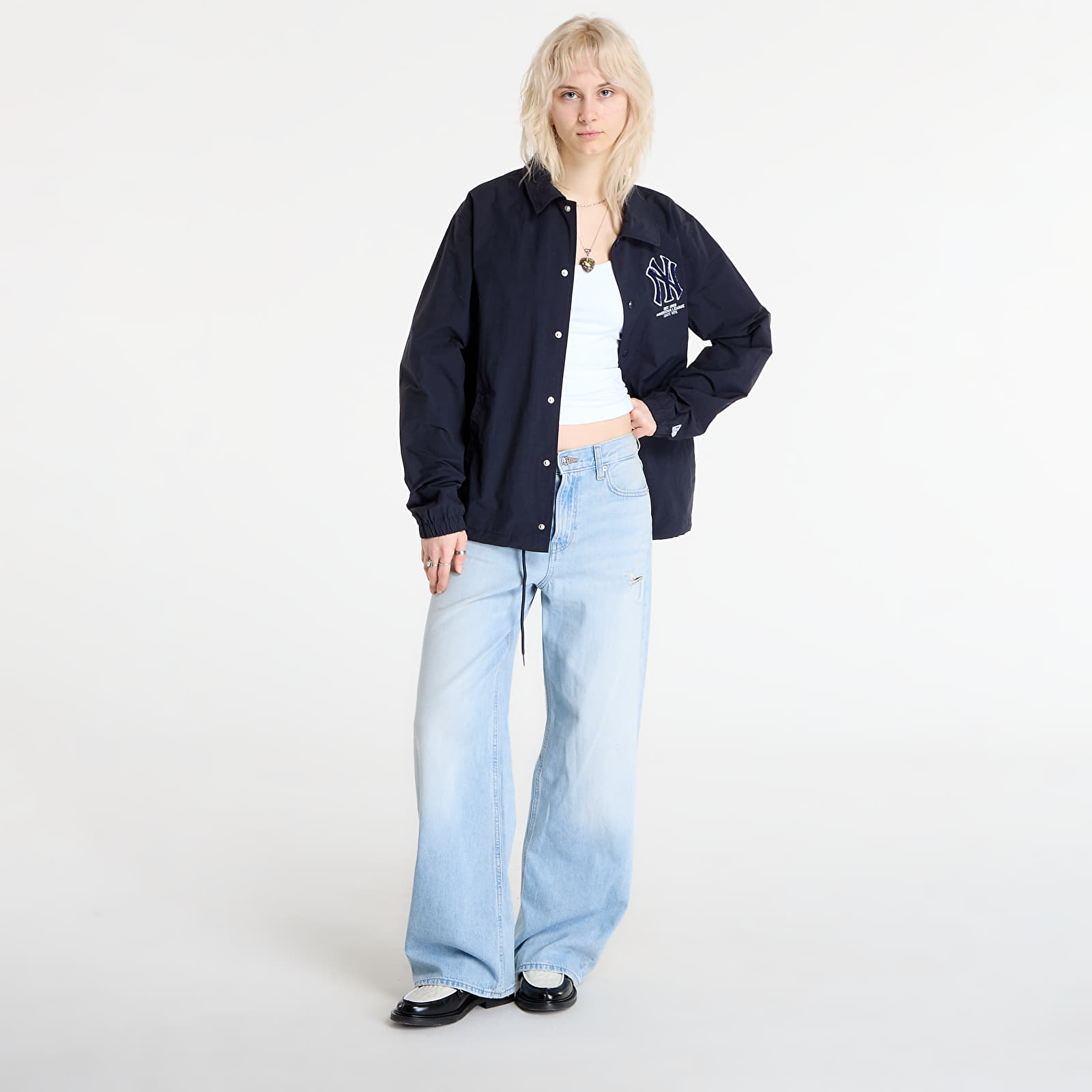 Якета New Era MLB Coaches Jacket New York Yankees UNISEX Navy