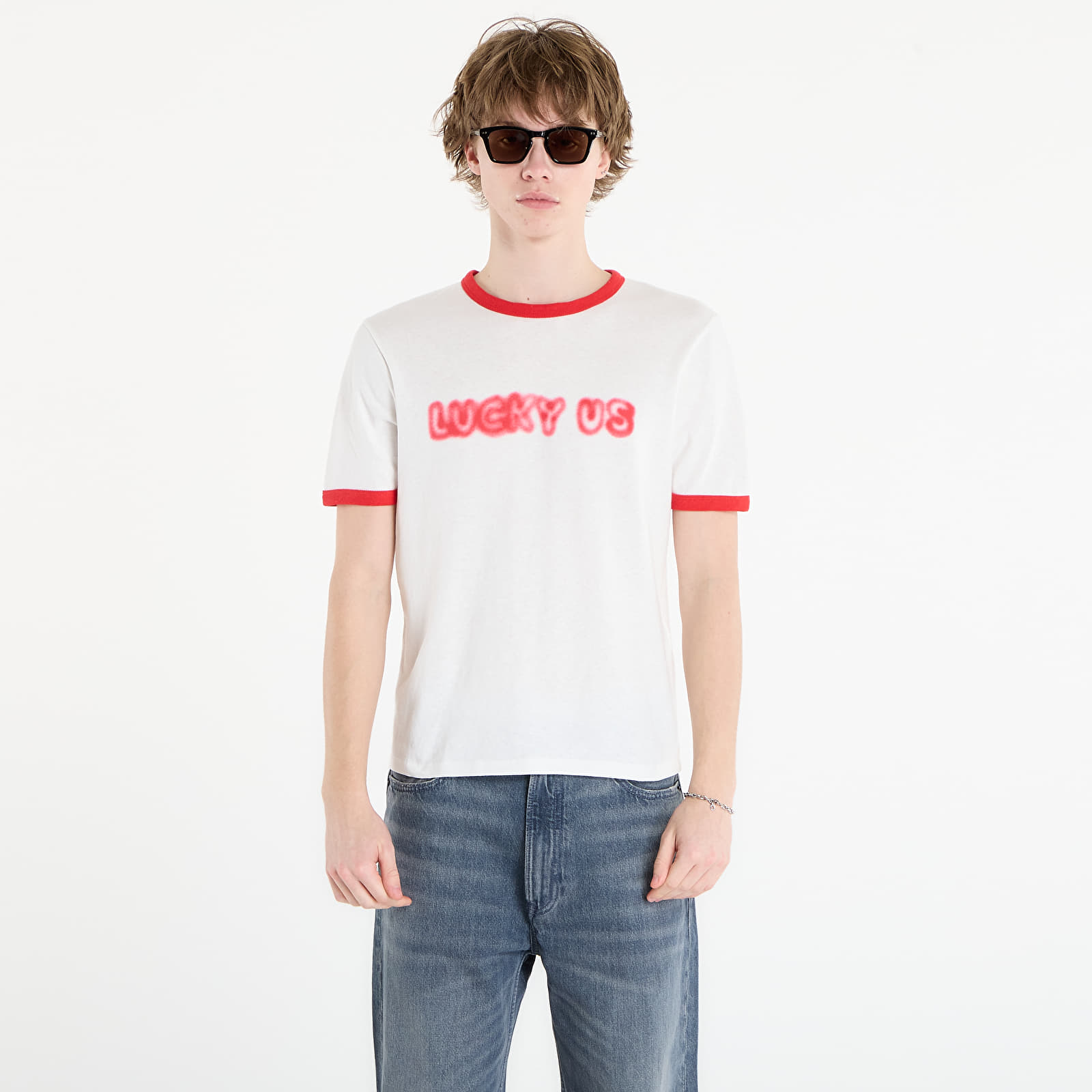 T-skjorter for menn KENZO Gots Kenzo Words Slim T-Shirt Off White