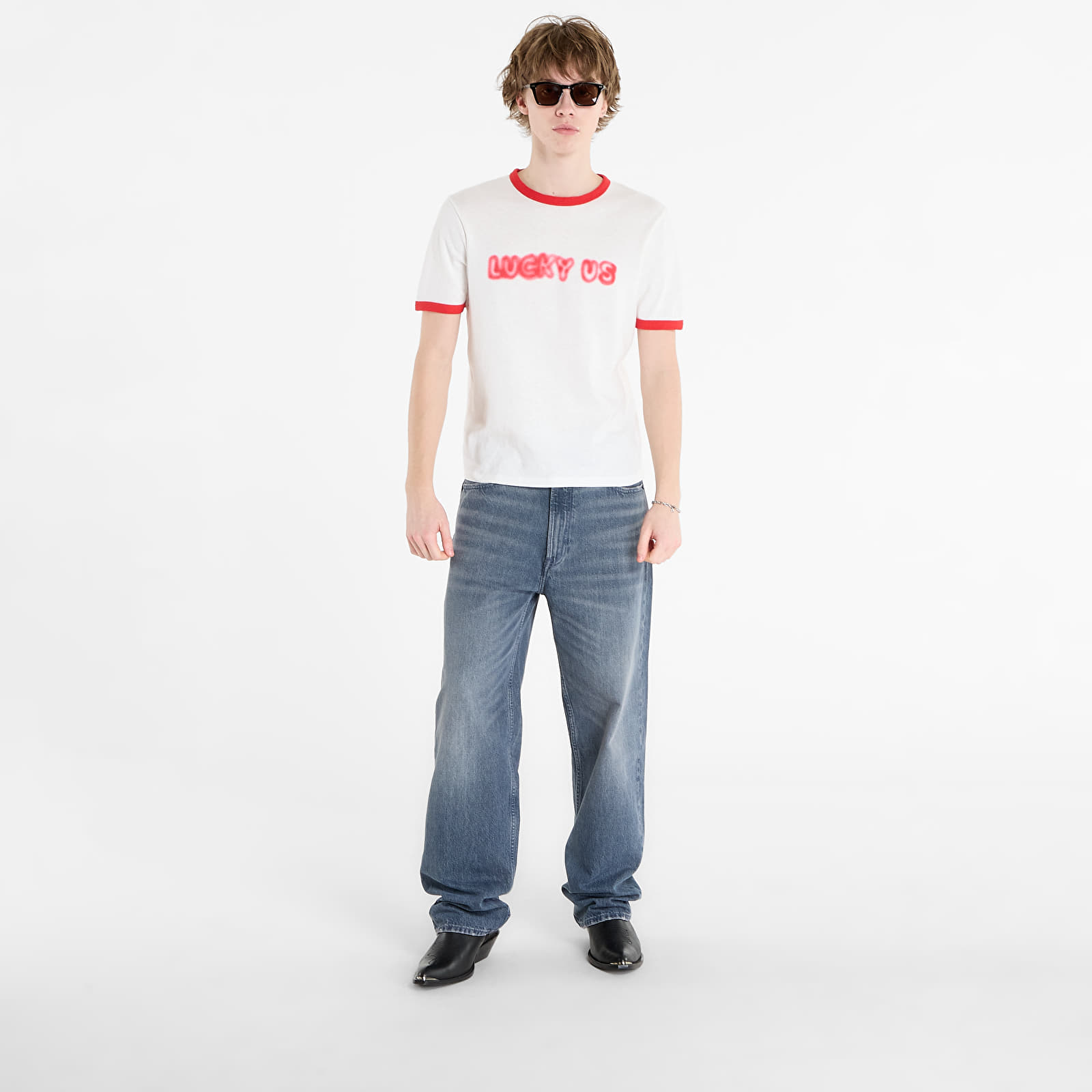 T-skjorter for menn KENZO Gots Kenzo Words Slim T-Shirt Off White