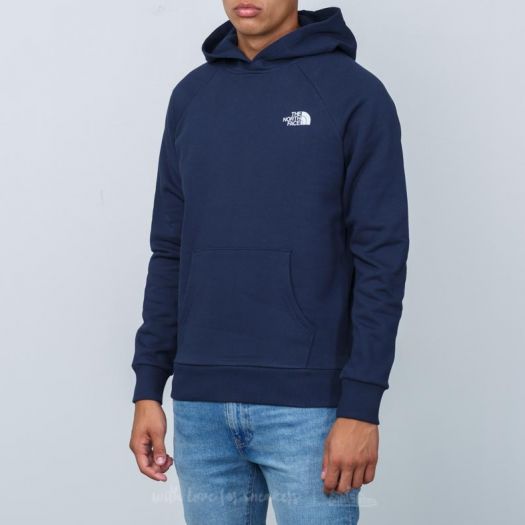Navy north face hoodie sales