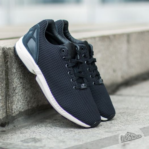 Adidas zx flux k core black/ftwr white clearance