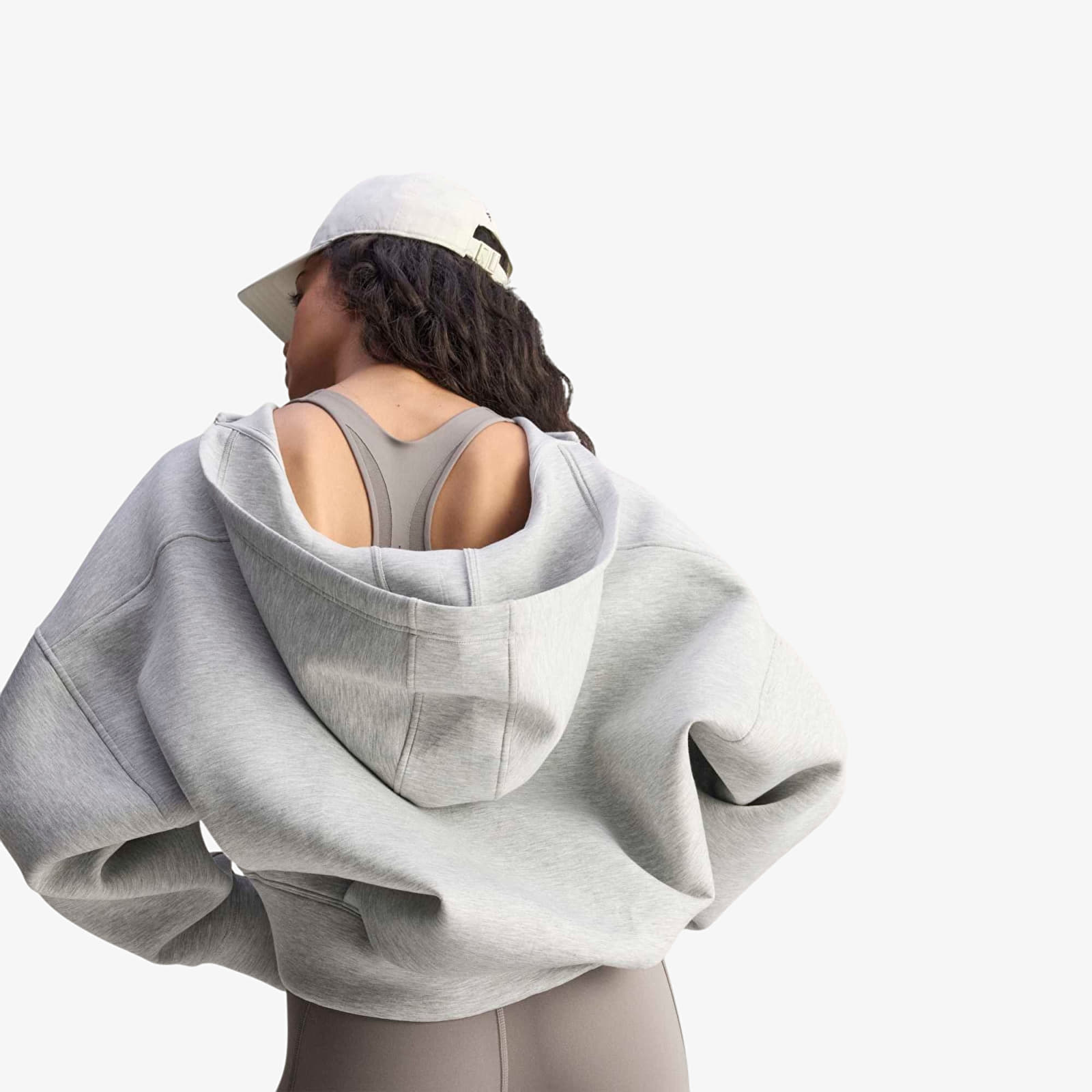 Women's hoodies adidas x Stella McCartney Scuba Hd Medium Grey Heather