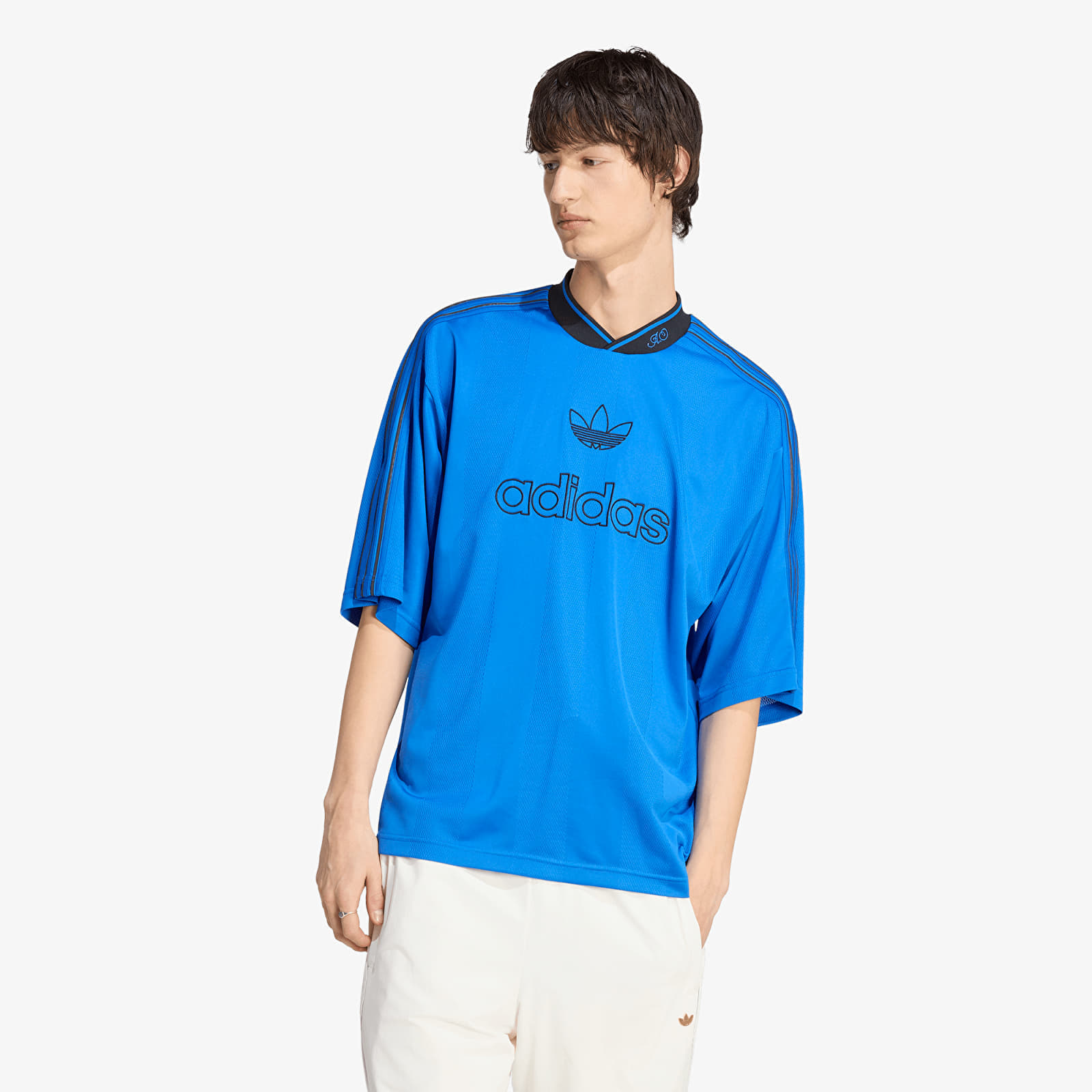 Джърси adidas Knit Jersey Blue S