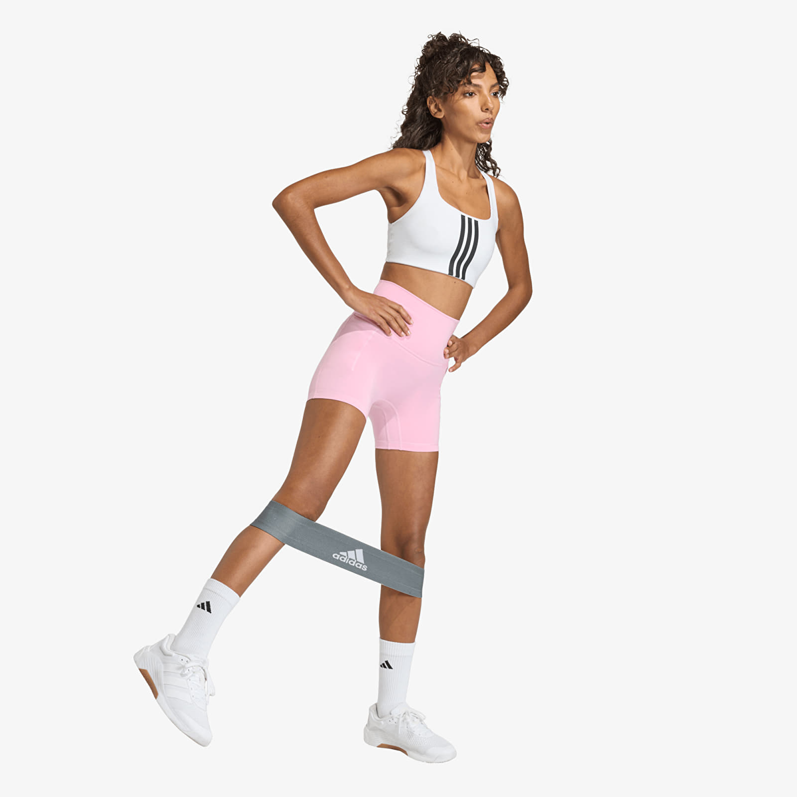 Leggings adidas W 3Ss Sculpt S True Pink