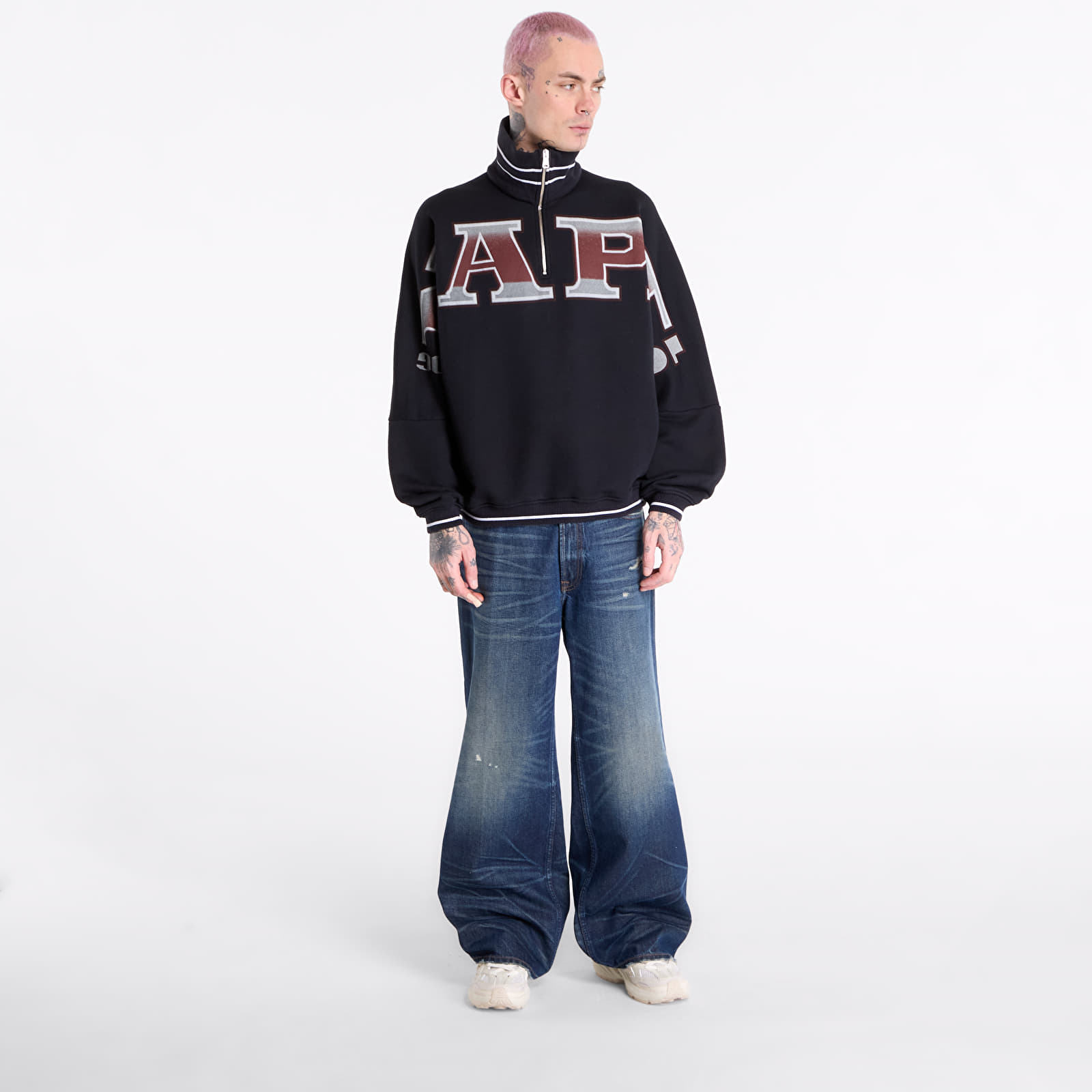 Dukserice Napapijri x PDF French Terry Sweatshirt Black